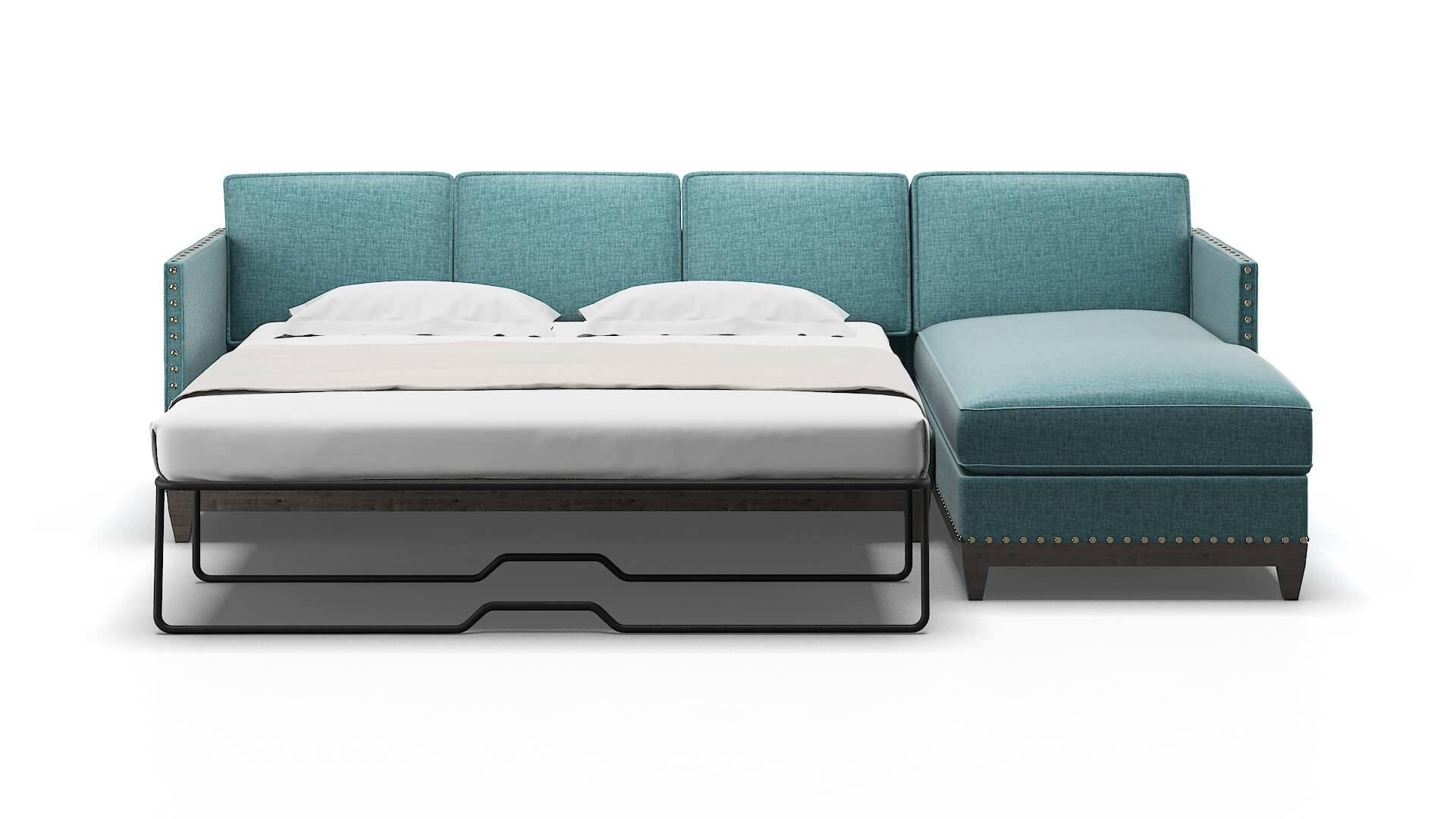 Florence Lana Eclipse Panel Sleeper Espresso legs 1