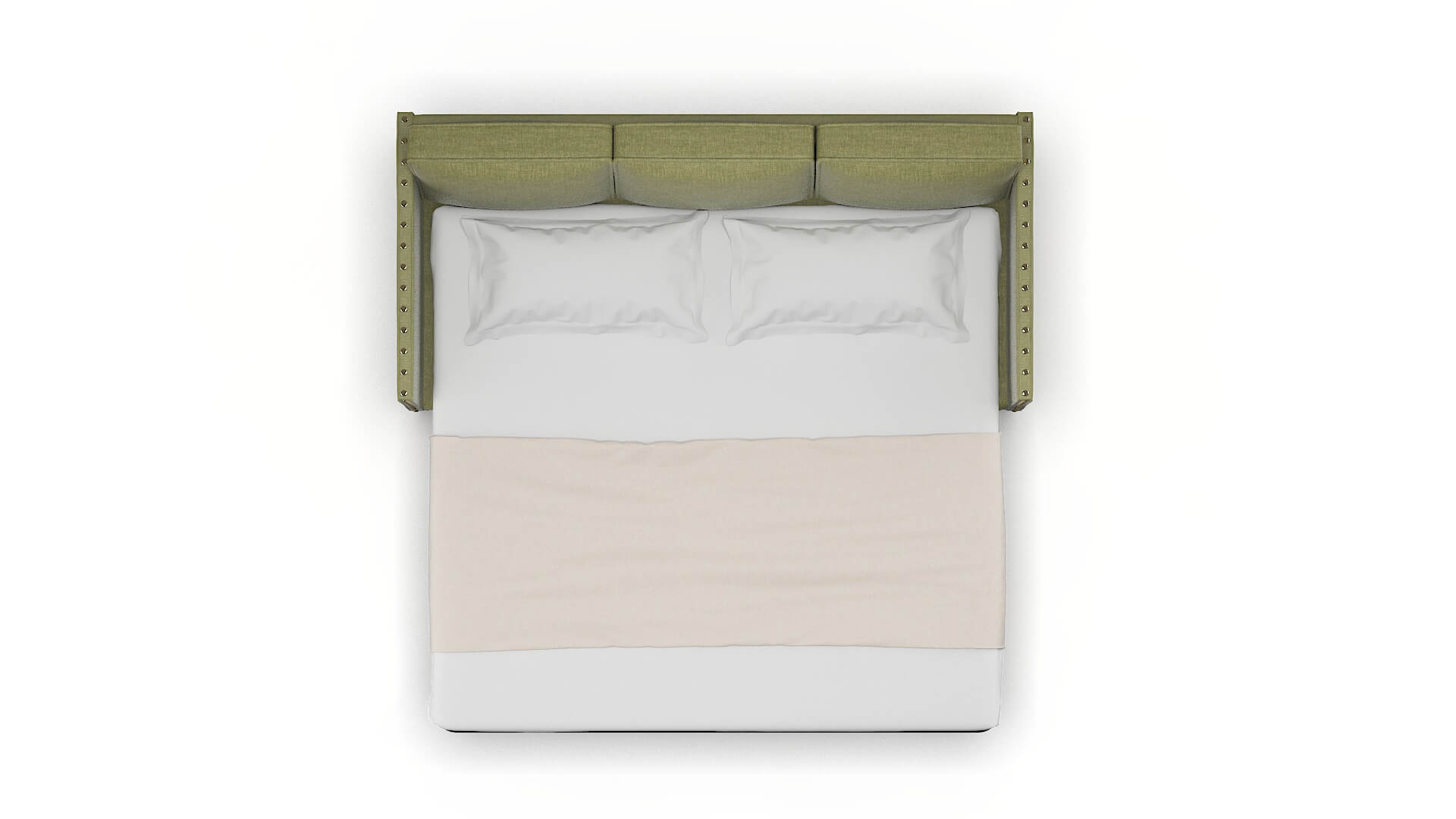 Florence Leslie Lawn Sofa Sleeper Espresso legs 3