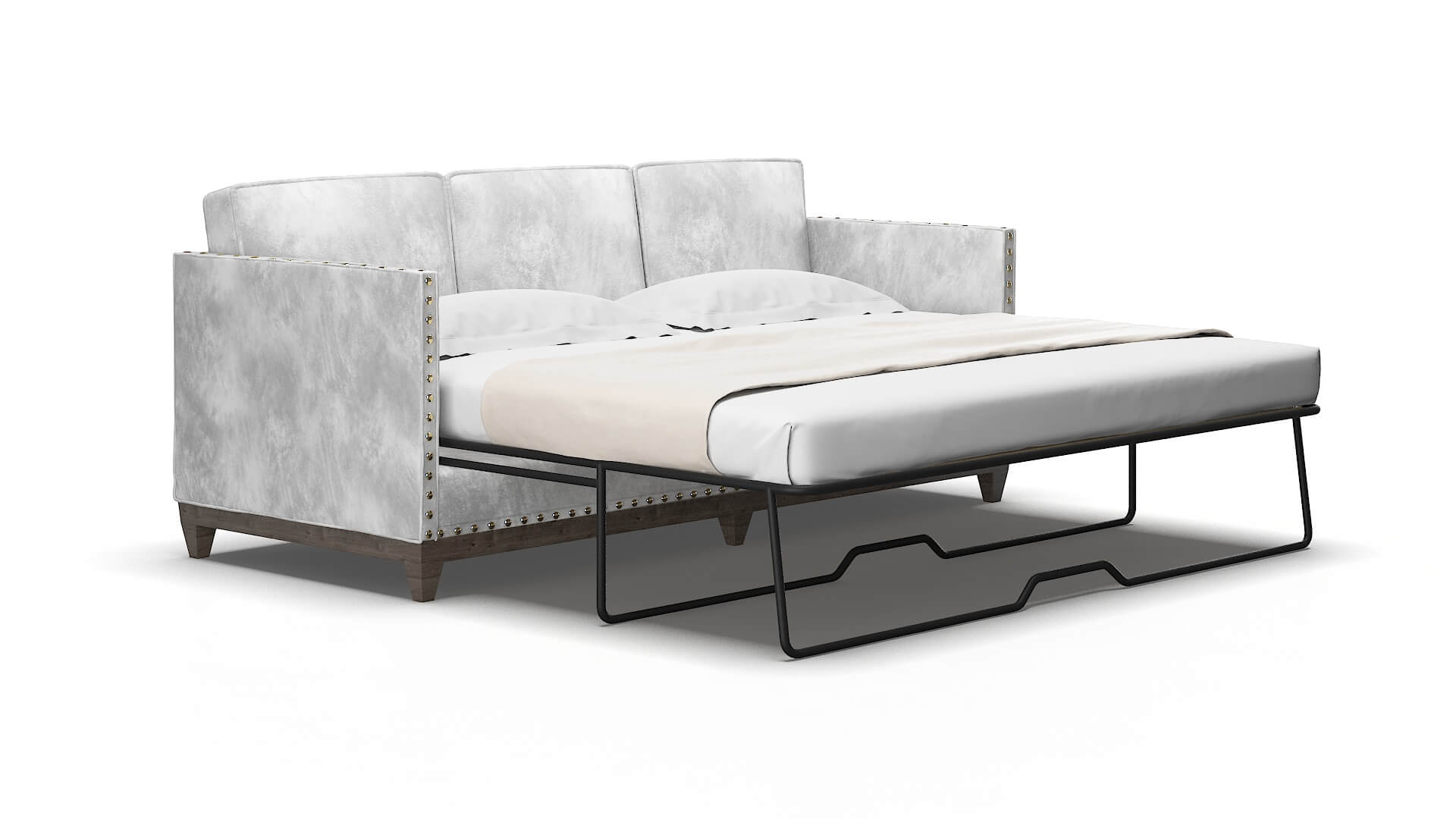 Florence Loft snowfall Sofa sleeper Espresso Legs  2