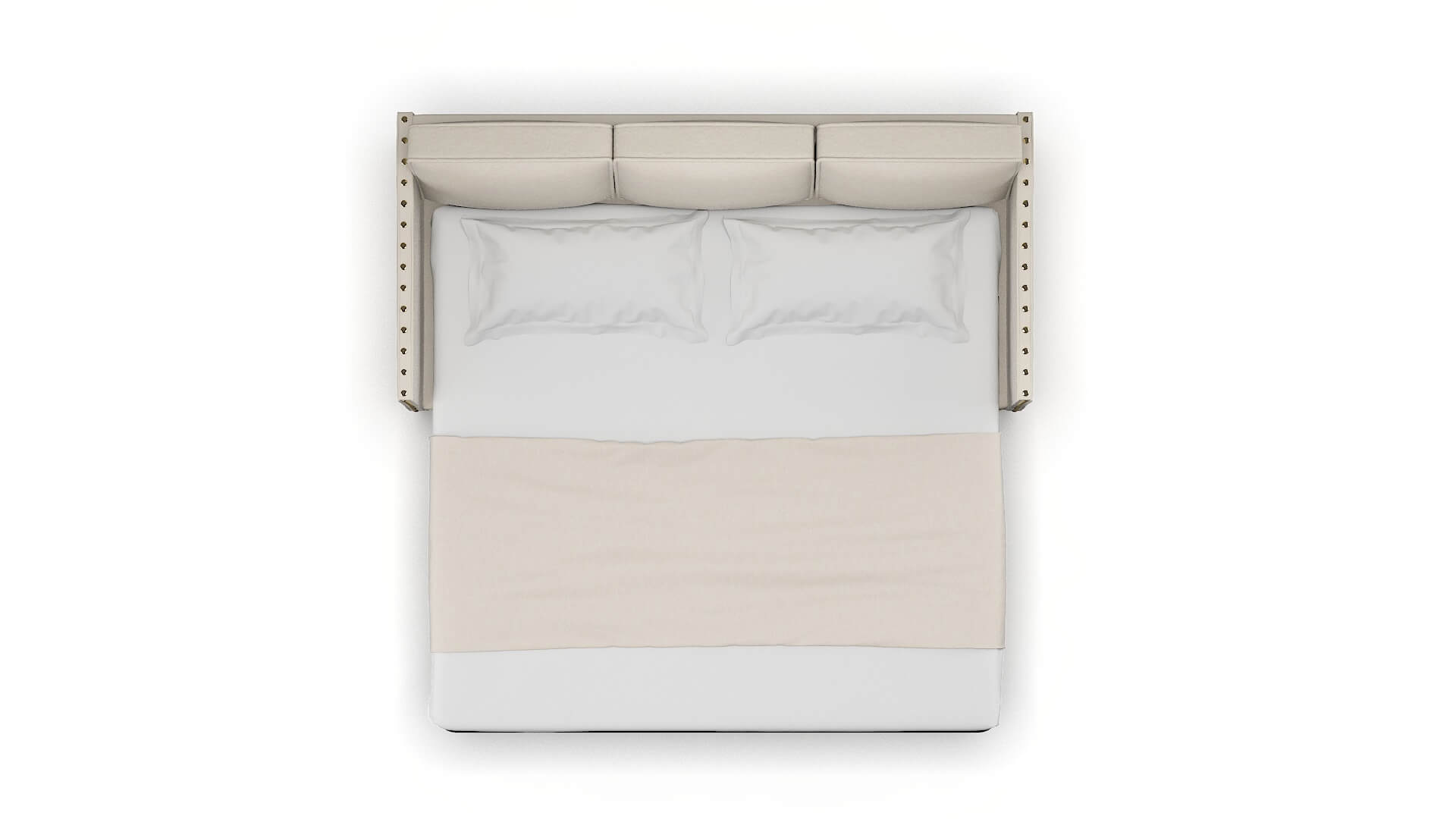 Florence Malibu Linen Sofa Sleeper Espresso legs 3