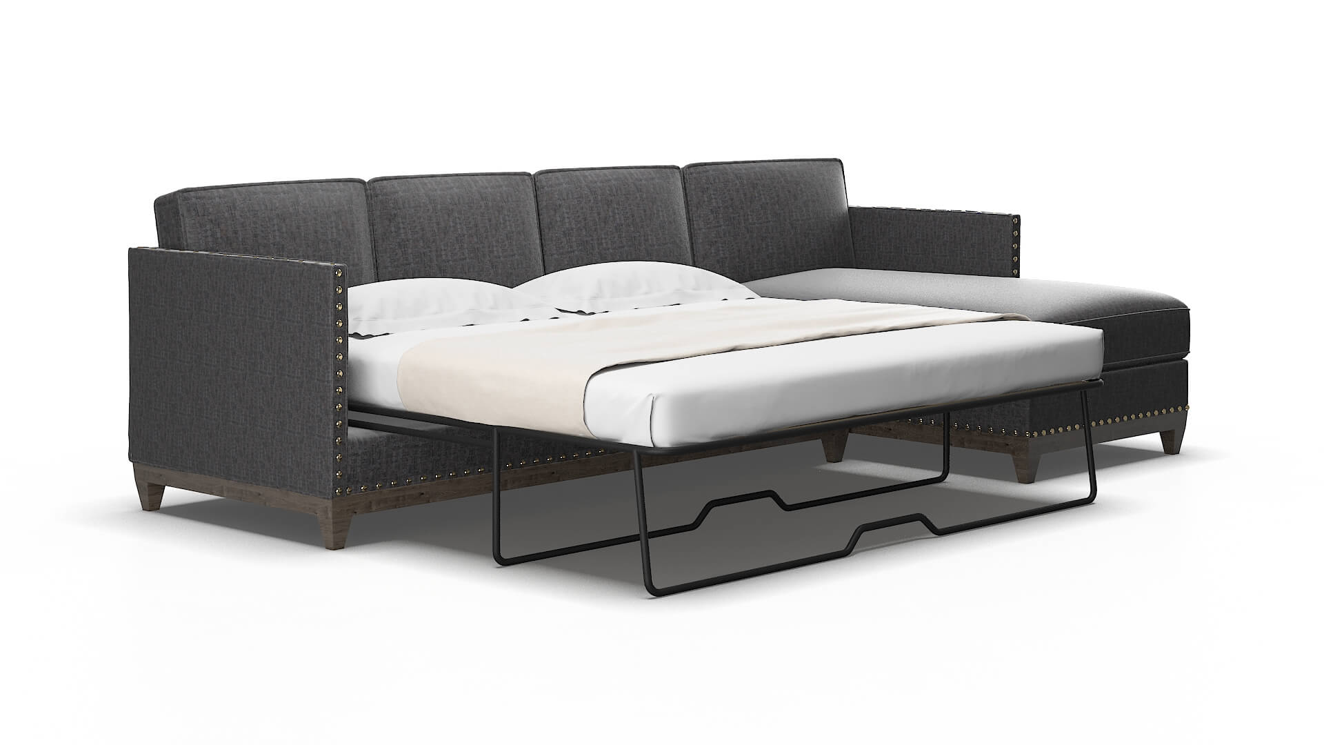 Florence Marcy baltic Panel sleeper Espresso Legs  2