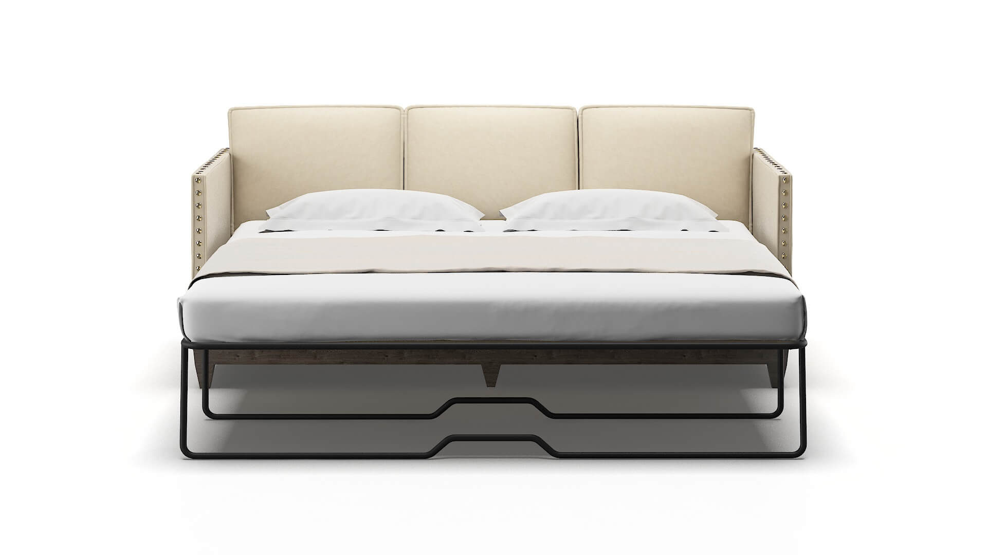 Florence Noble Buckwheat Sofa Sleeper Espresso legs 1