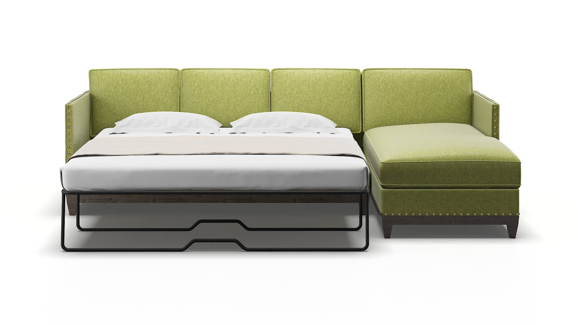 Florence Notion Appletini Panel Sleeper Espresso legs 1