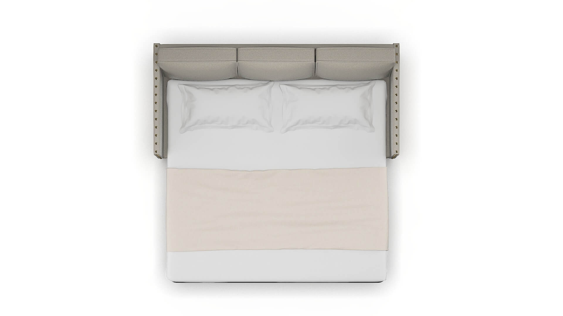 Florence Oscar Silver Sofa Sleeper Espresso legs 3