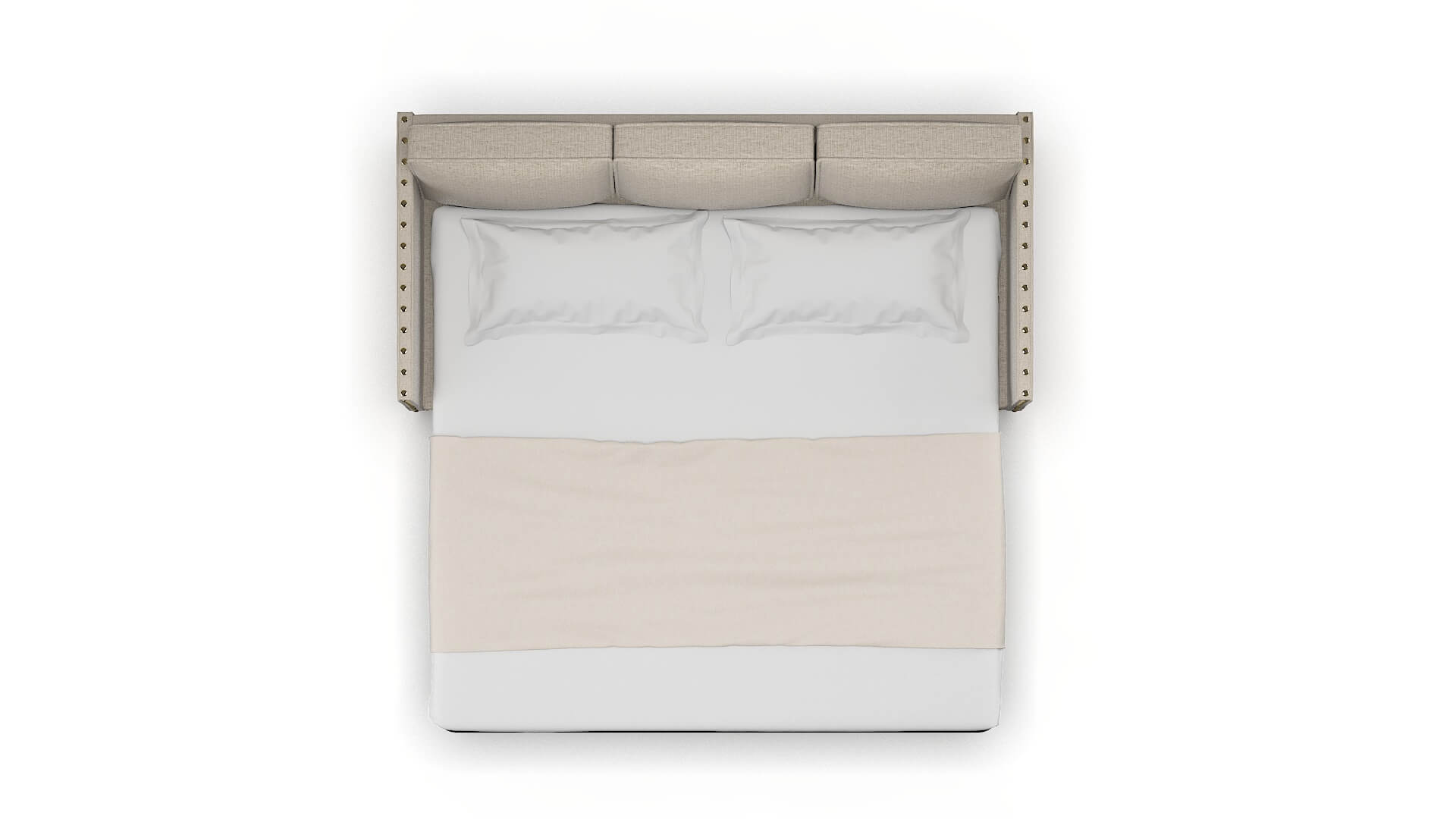 Florence Parker Wheat Sofa Sleeper Espresso legs 3