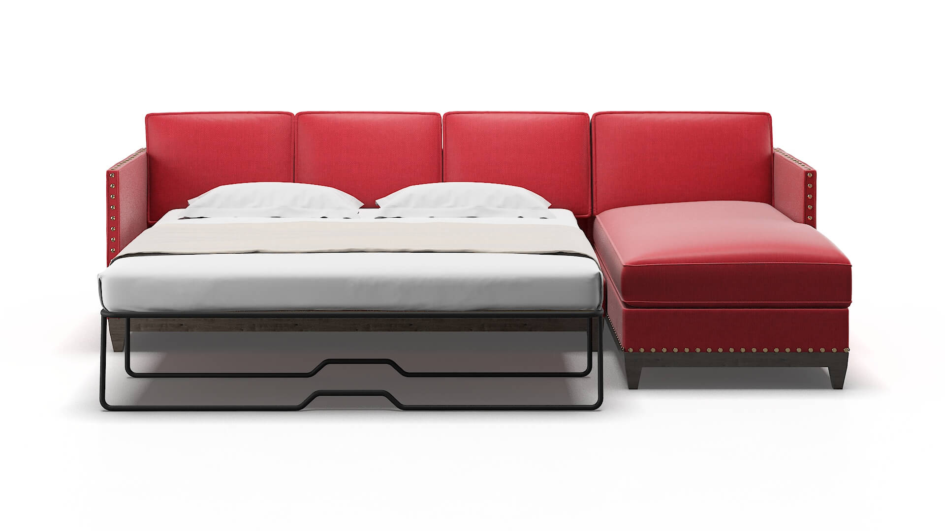 Florence Pauline Ruby Panel Sleeper Espresso legs 1