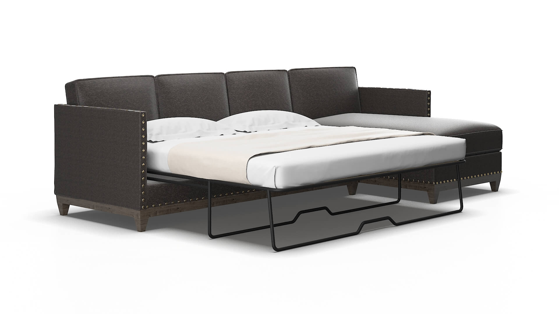 Florence Phoenix chocolate Panel sleeper Espresso Legs  2