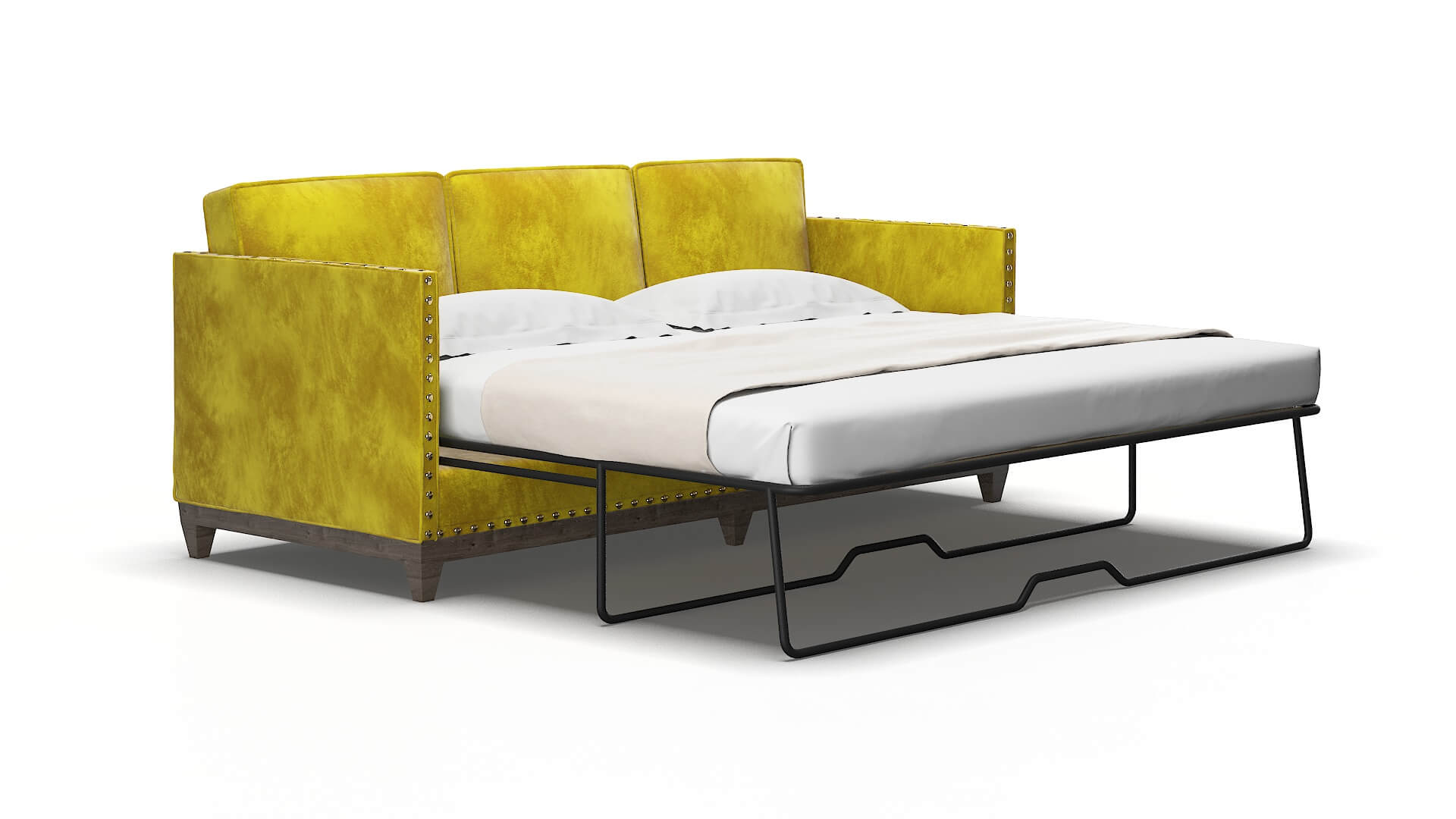 Florence Quartz 402 Sofa sleeper Espresso Legs  2