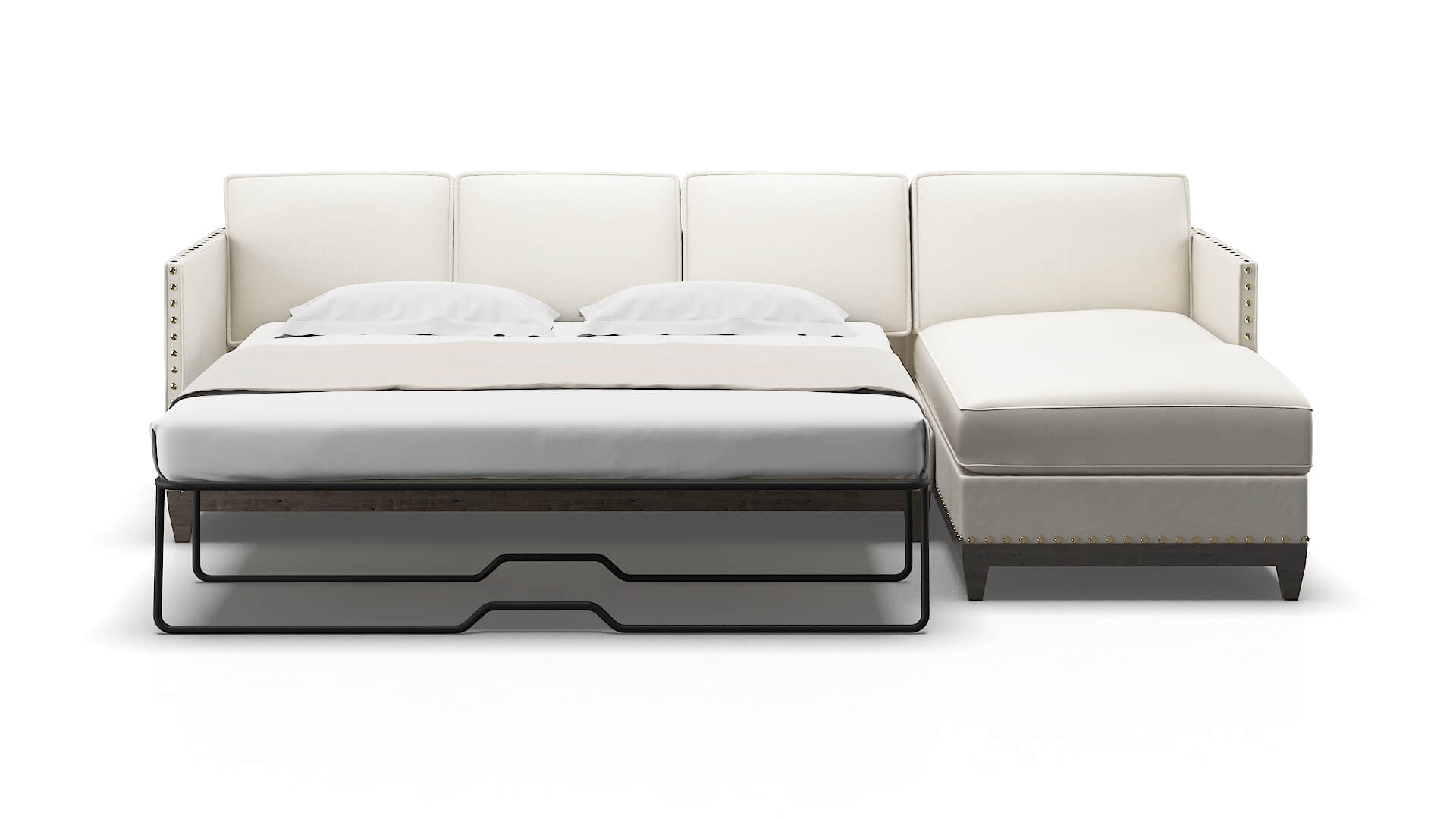 Florence R_prize Cream Panel Sleeper Espresso legs 1