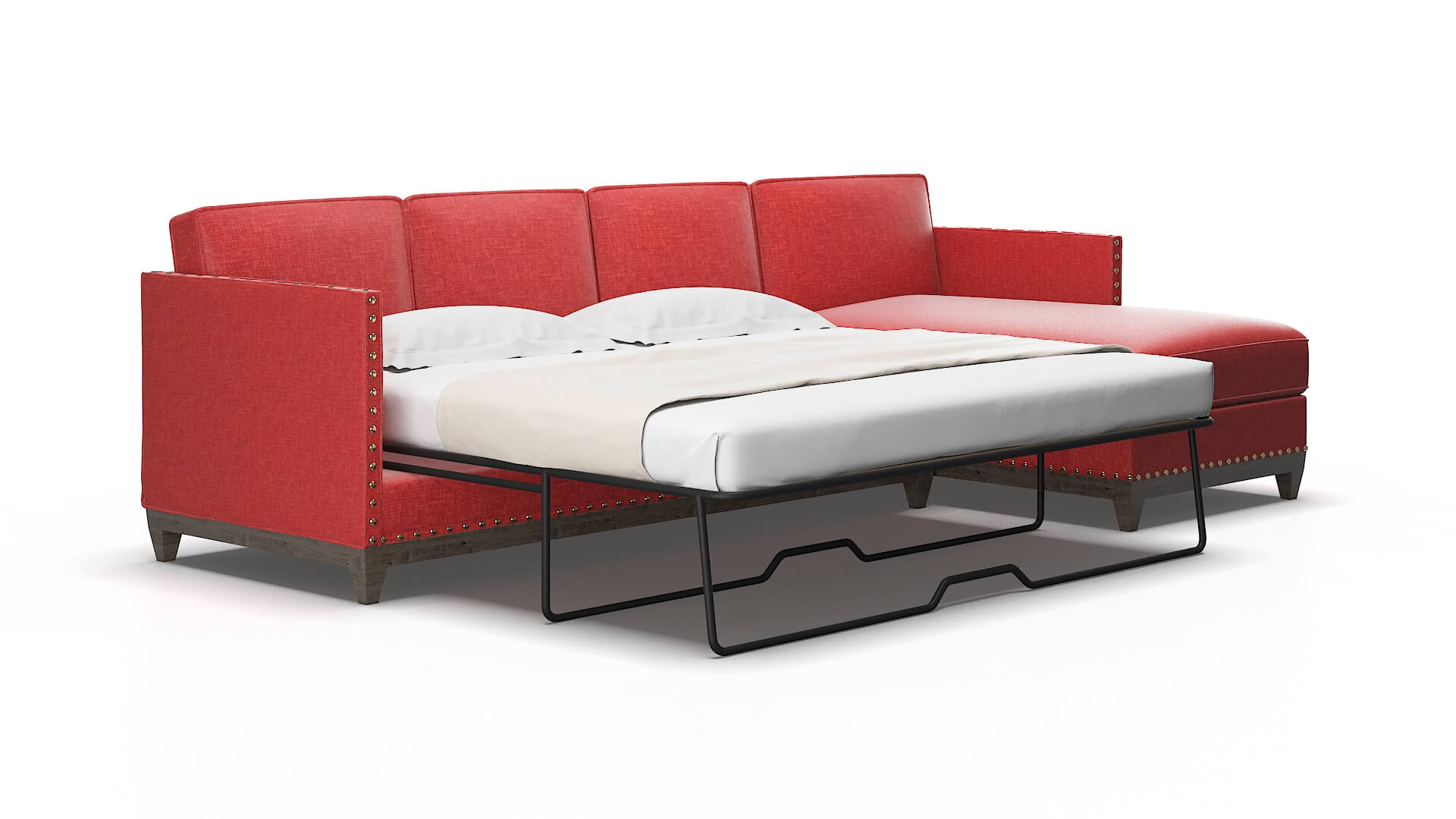 Florence Royale Berry Panel Sleeper espresso legs 2