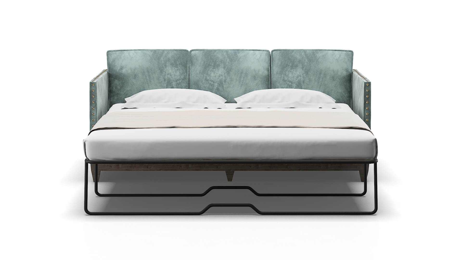 Florence Royale Cloud Sofa Sleeper Espresso legs 1