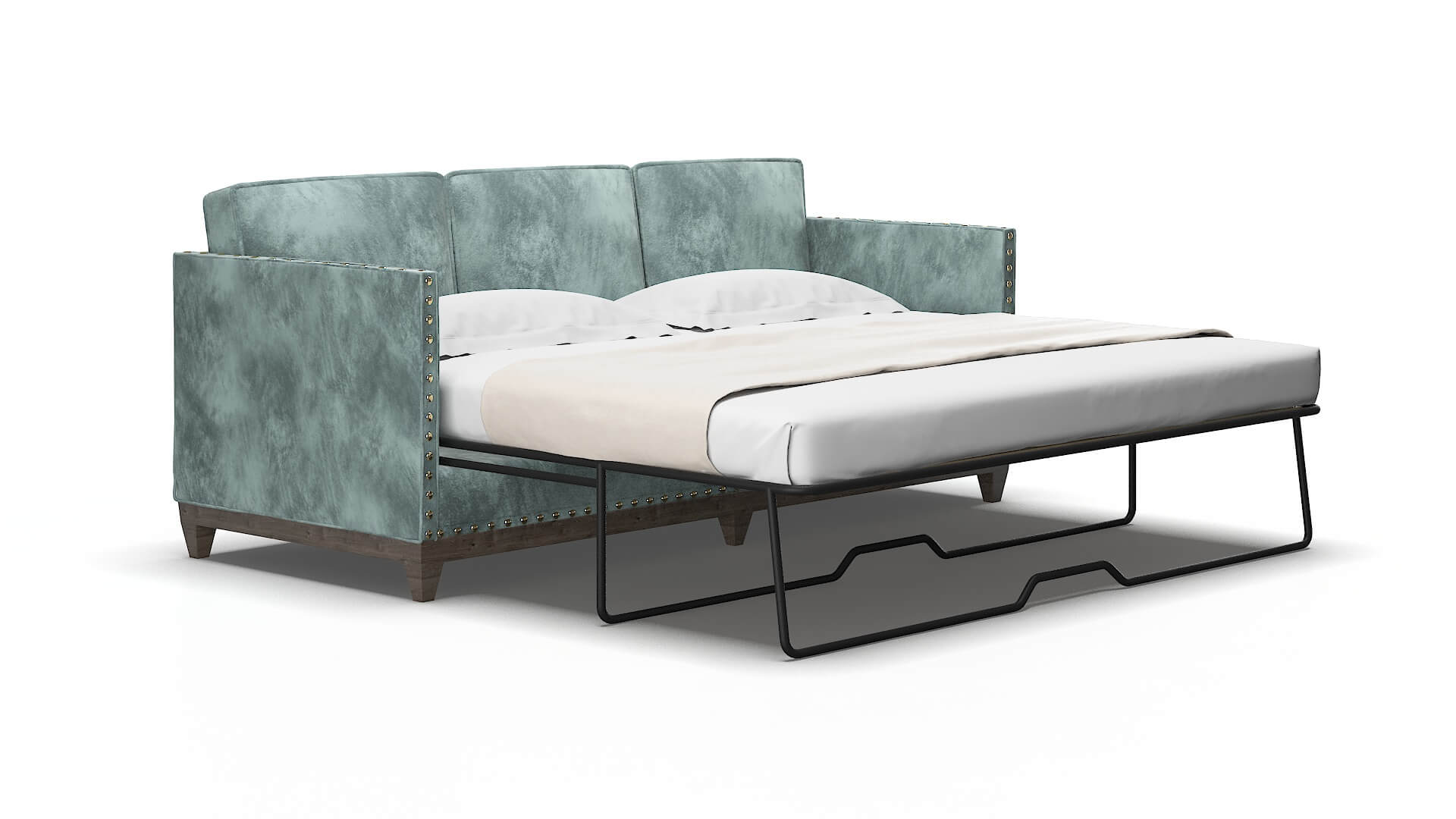 Florence Royale Cloud Sofa Sleeper Espresso legs 2