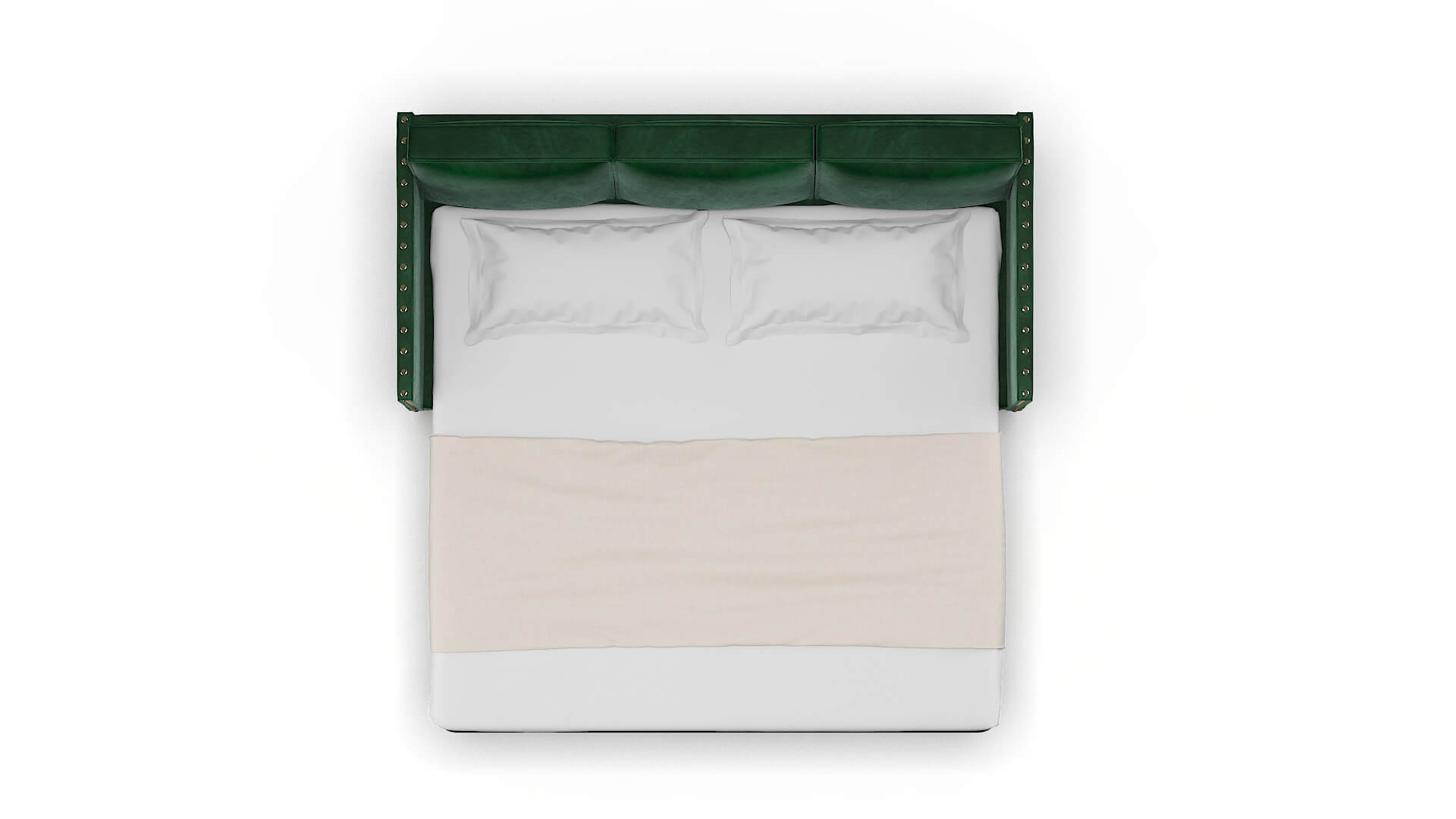 Florence Royale Evergreen Sofa Sleeper Espresso legs 3