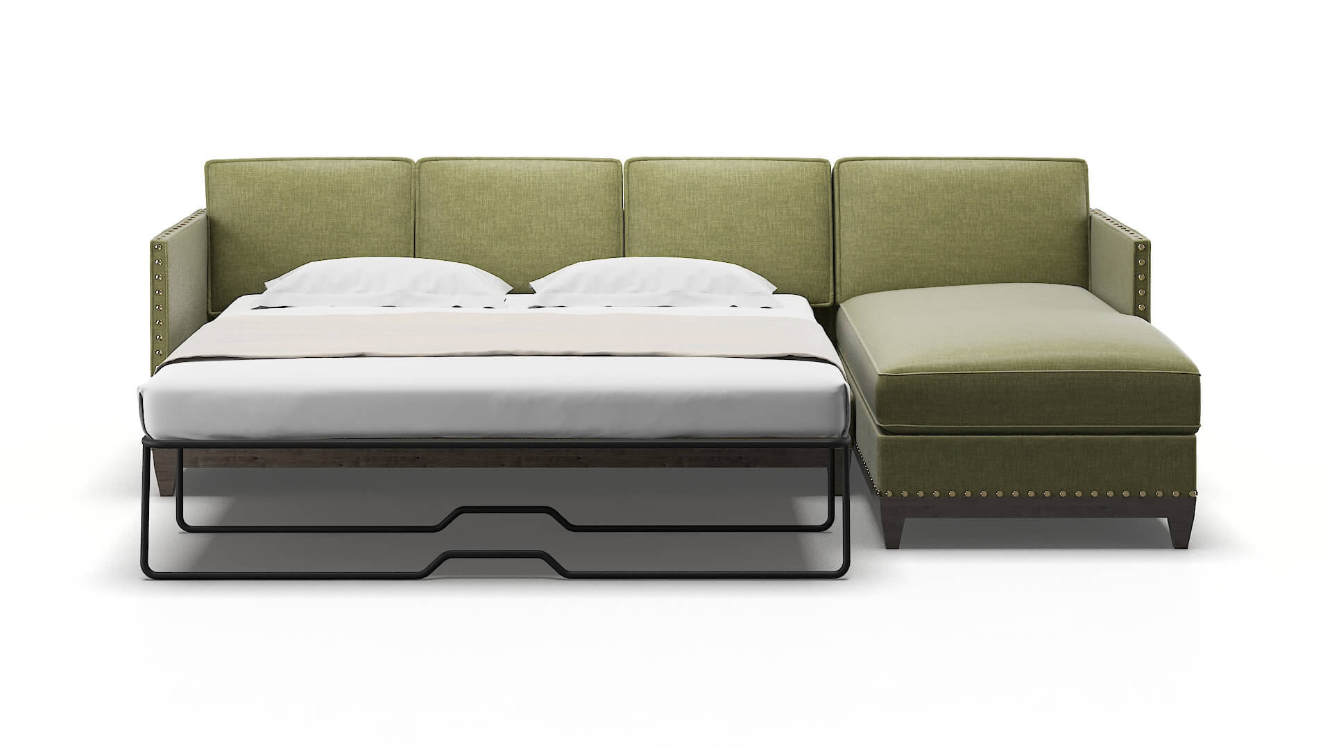 Florence Simplex Sour_apple Panel Sleeper Espresso legs 1