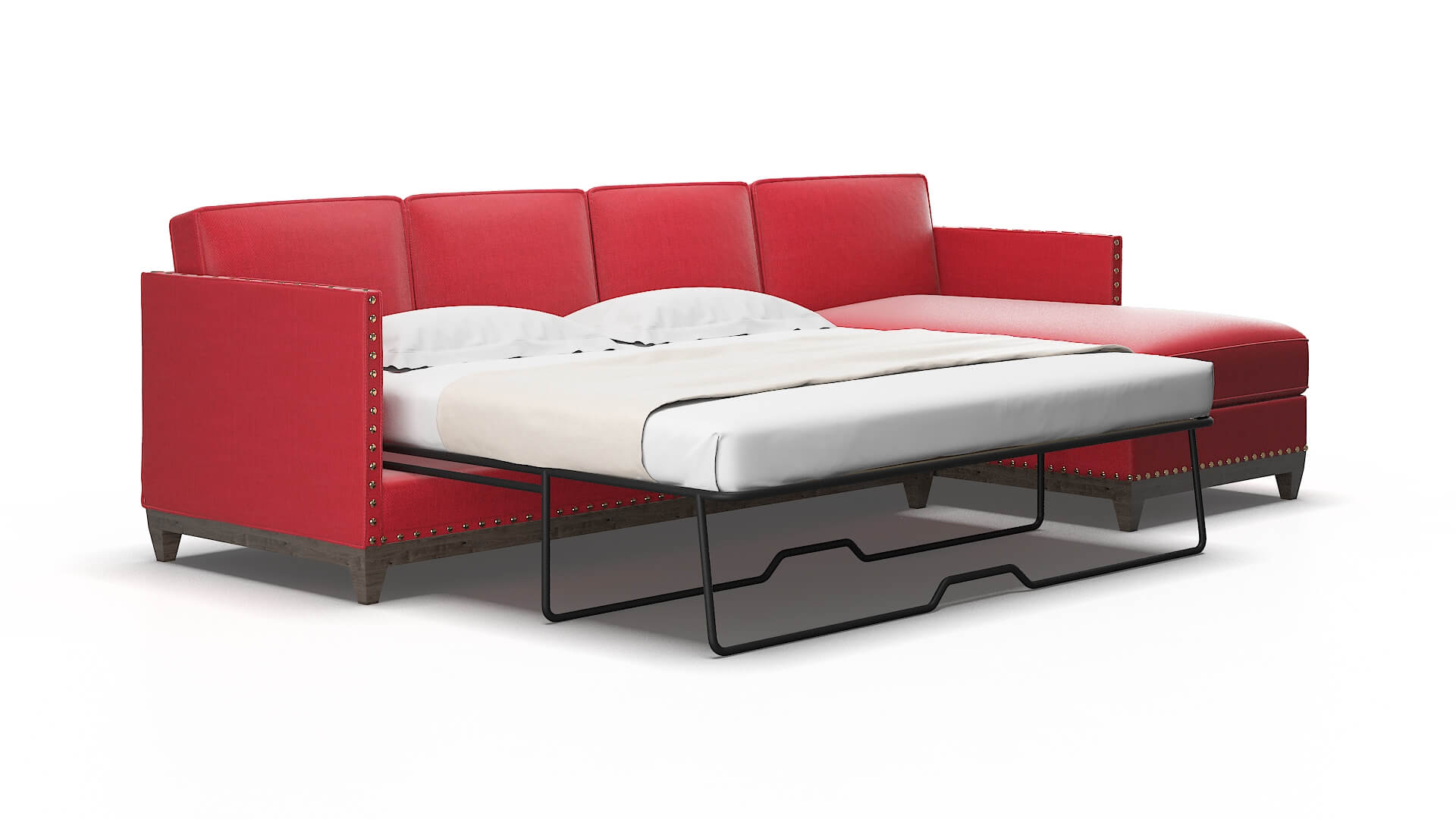 Florence Sorrento Berry Panel Sleeper espresso legs 2