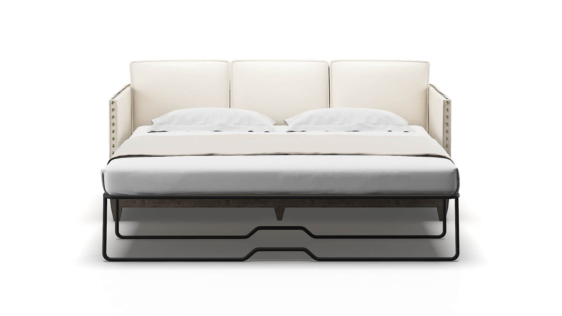 Florence Urban_d Snow Sofa Sleeper Espresso legs 1