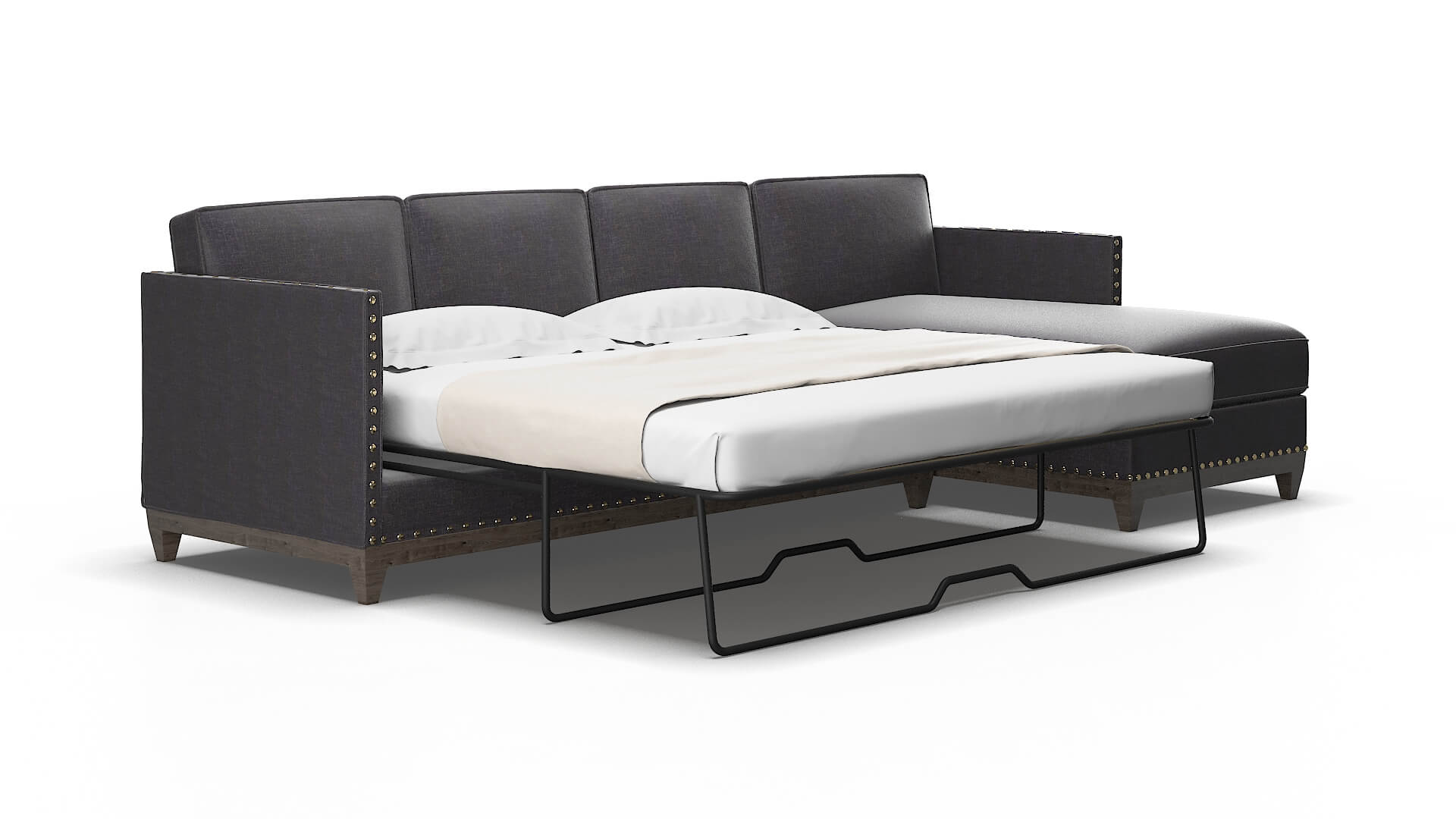 Florence Venus onyx Panel sleeper Espresso Legs  2