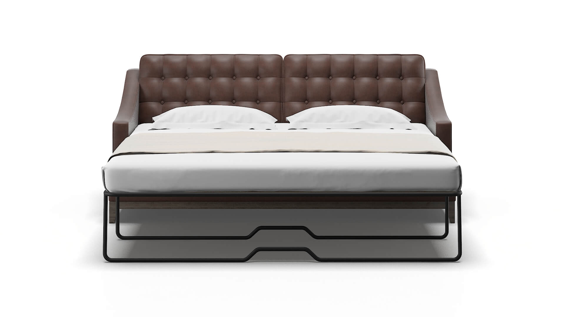 Geneva Bella Espresso Sofa Sleeper Espresso legs 1