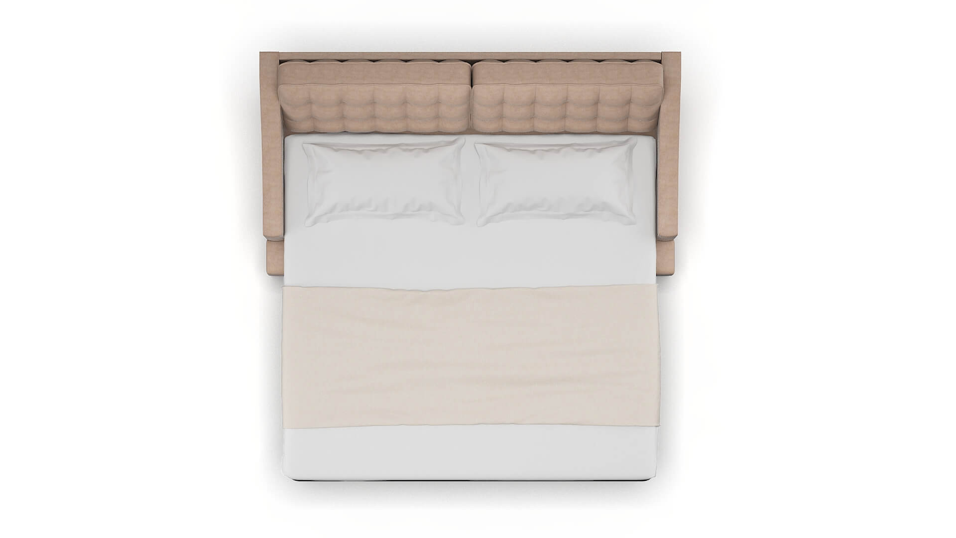 Geneva Bella Pewter Sofa Sleeper Espresso legs 3