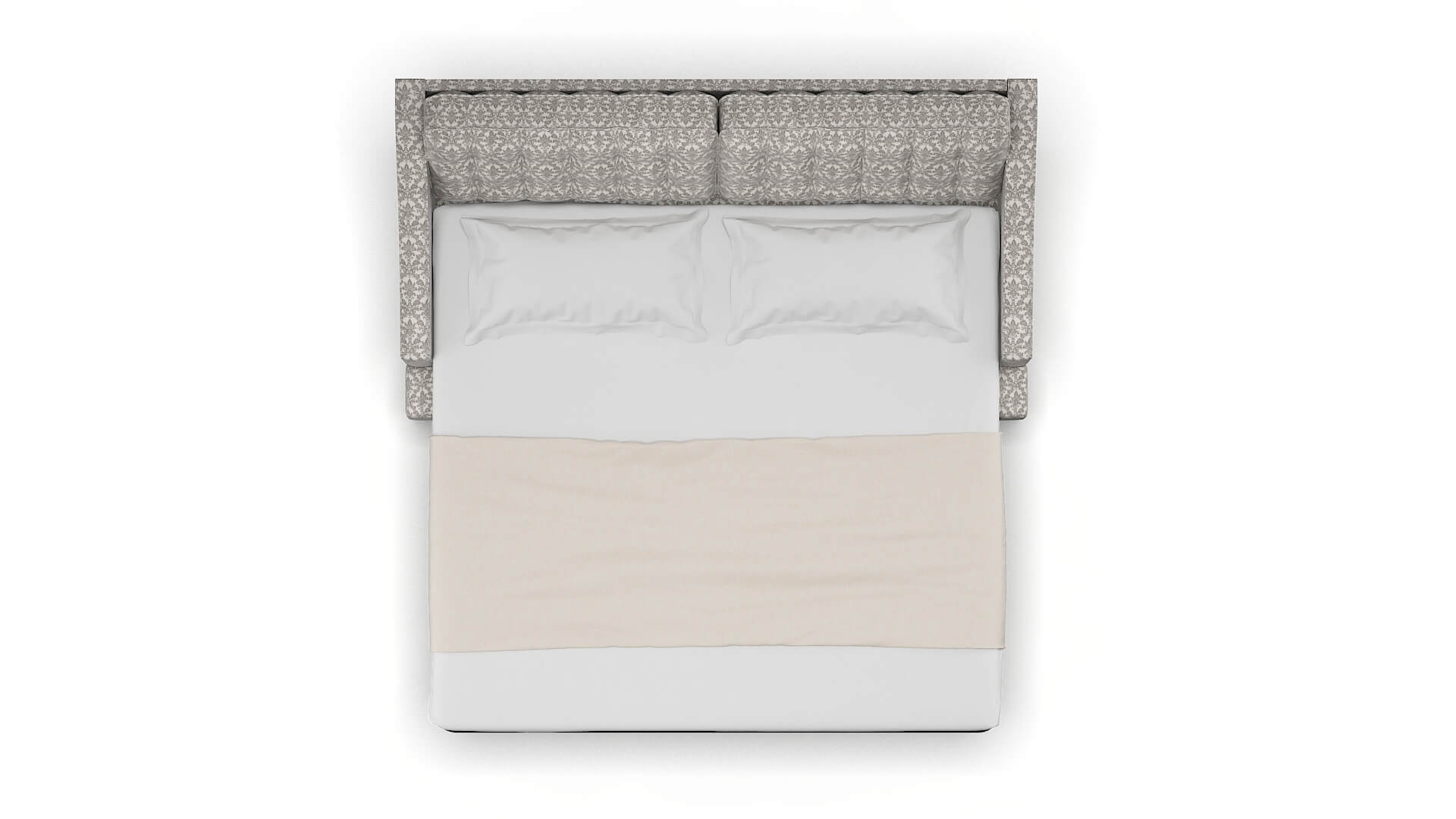 Geneva Bergamo Dove Sofa Sleeper Espresso legs 3