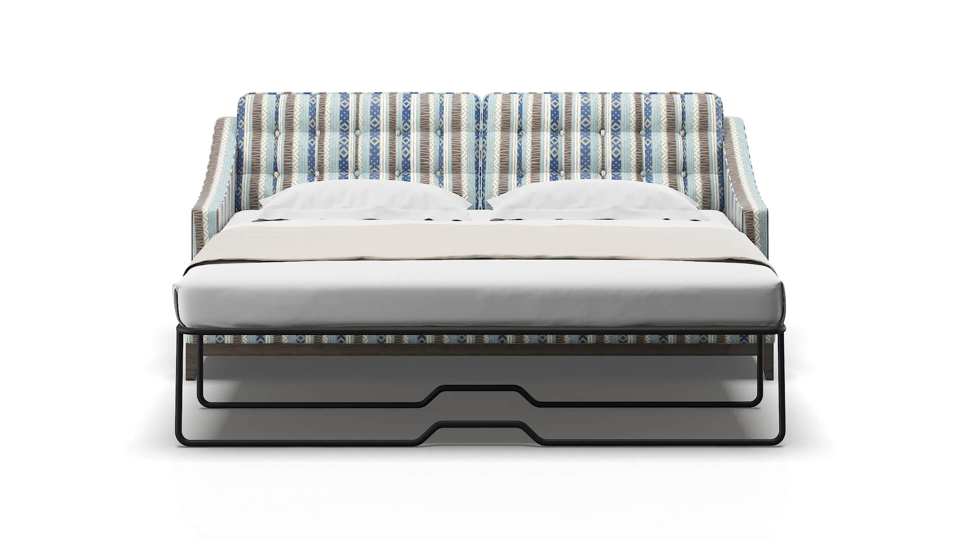 Geneva Bodhi Indigo Sofa Sleeper Espresso legs 1