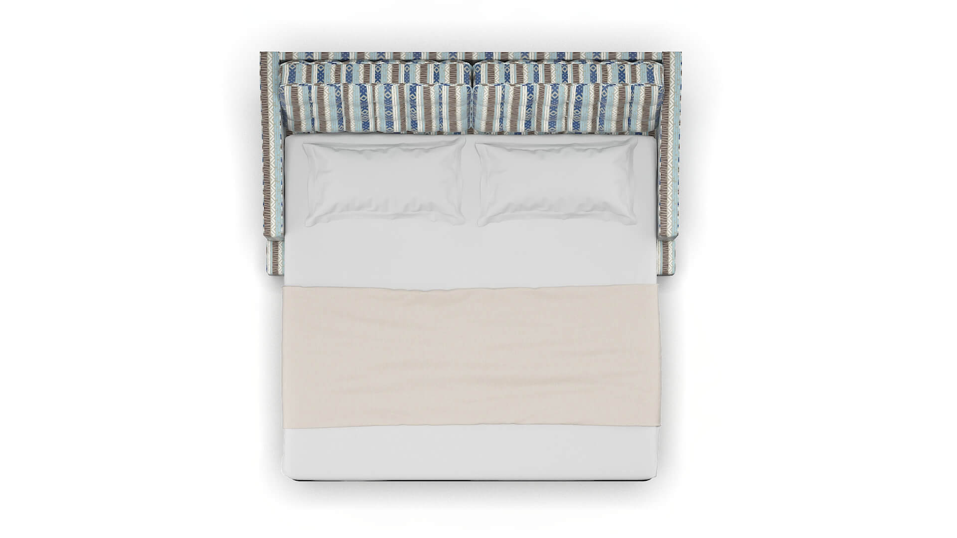 Geneva Bodhi Indigo Sofa Sleeper Espresso legs 3