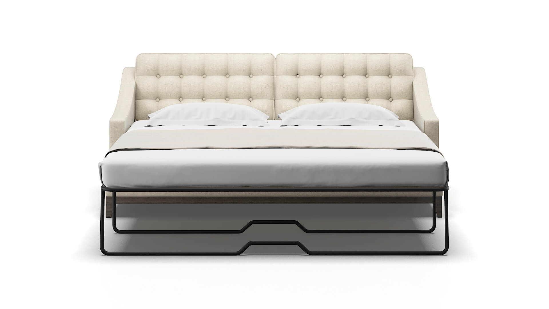 Geneva Catalina Wheat Sofa Sleeper Espresso legs 1