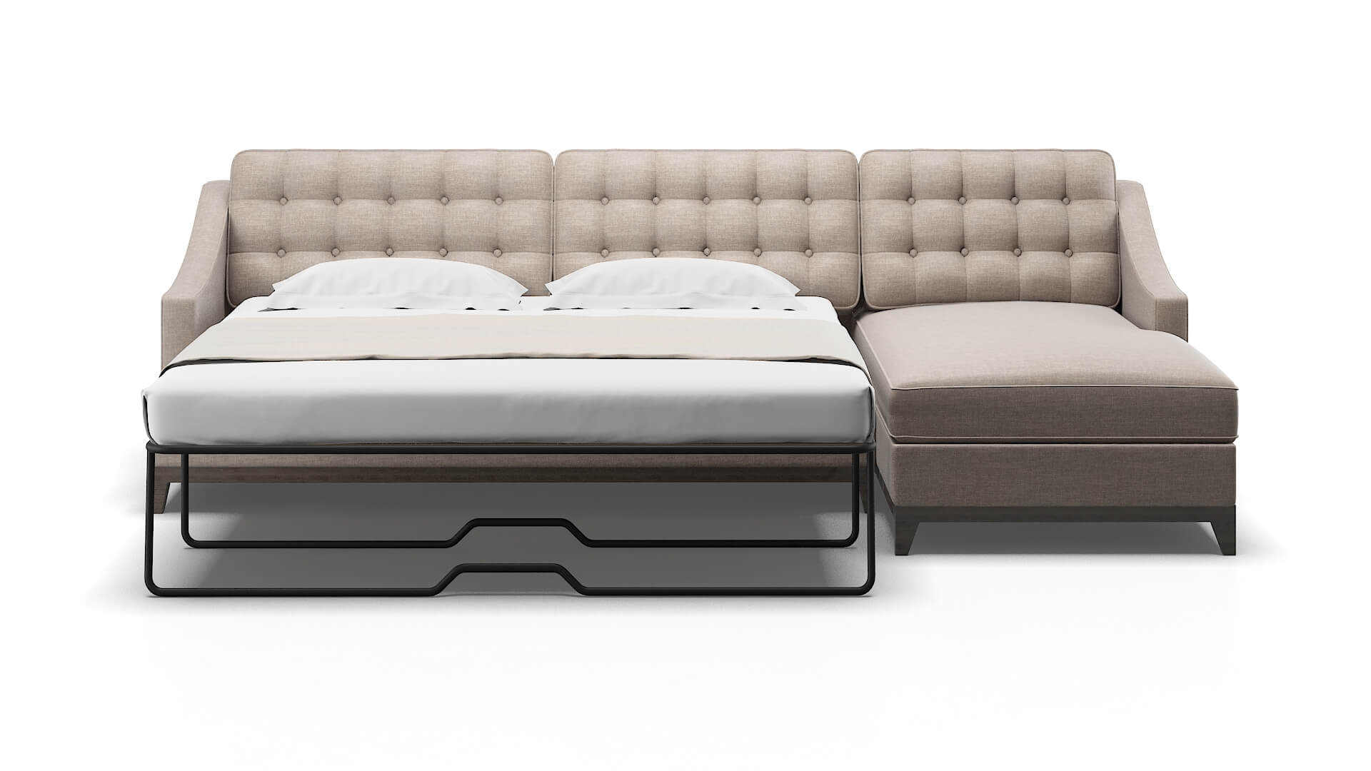 Geneva Clyde dolphin Panel sleeper Espresso Legs  2