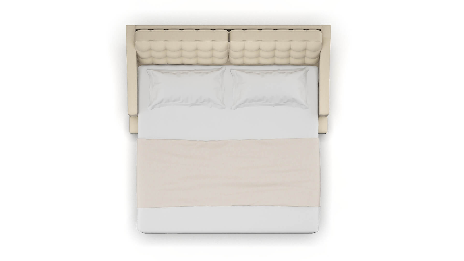 Geneva Dream_d Almond Sofa Sleeper Espresso legs 3