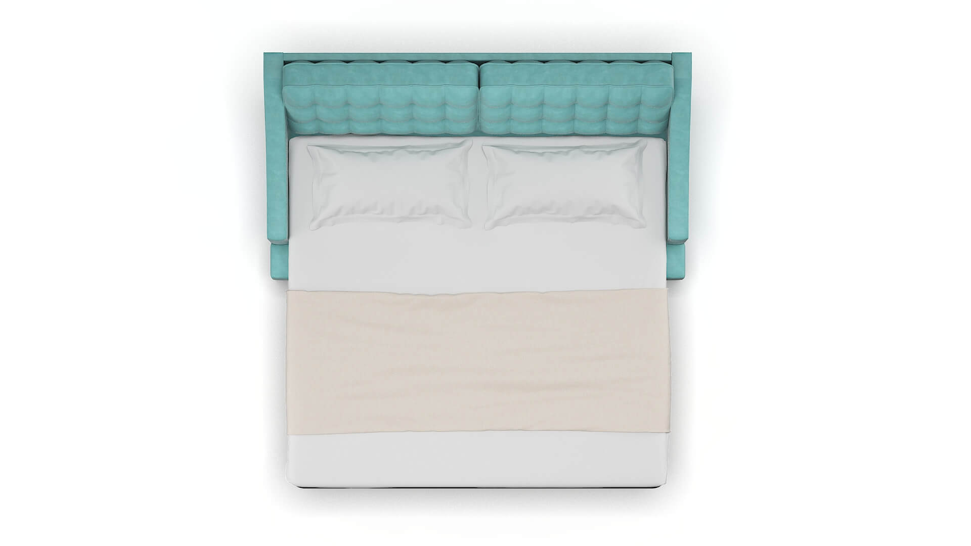 Geneva Dream_d French_blue Sofa Sleeper Espresso legs 3