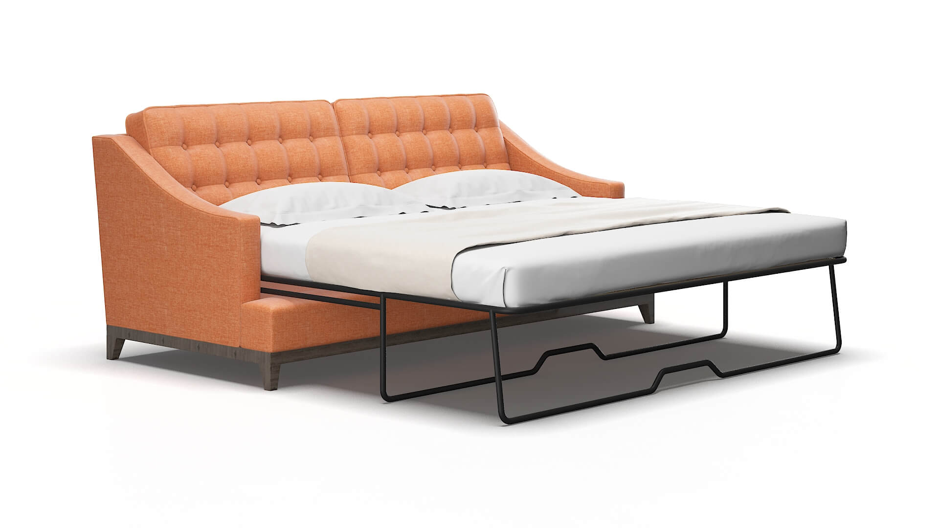 Geneva Durham Tangerine Sofa Sleeper 2