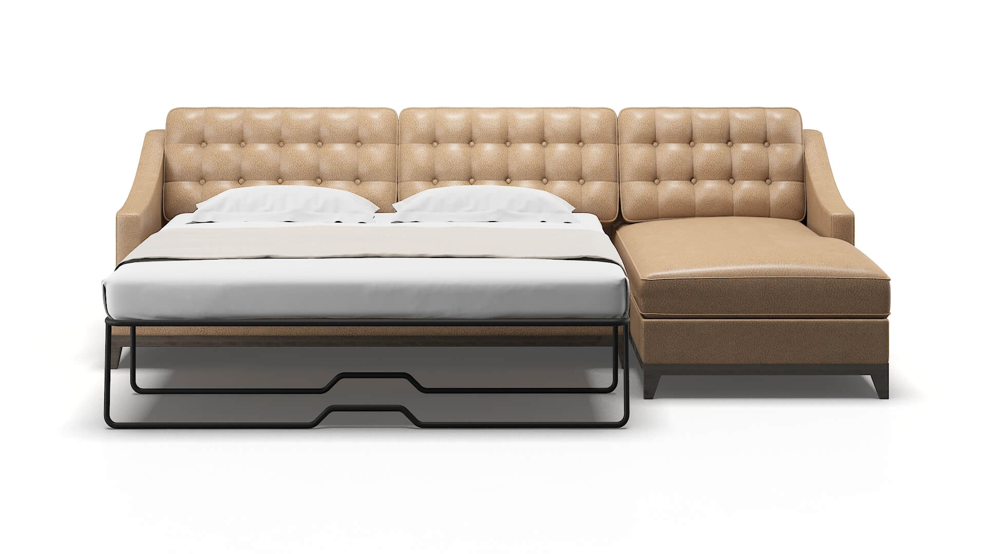 Geneva Ford Dune Panel Sleeper Espresso legs 1