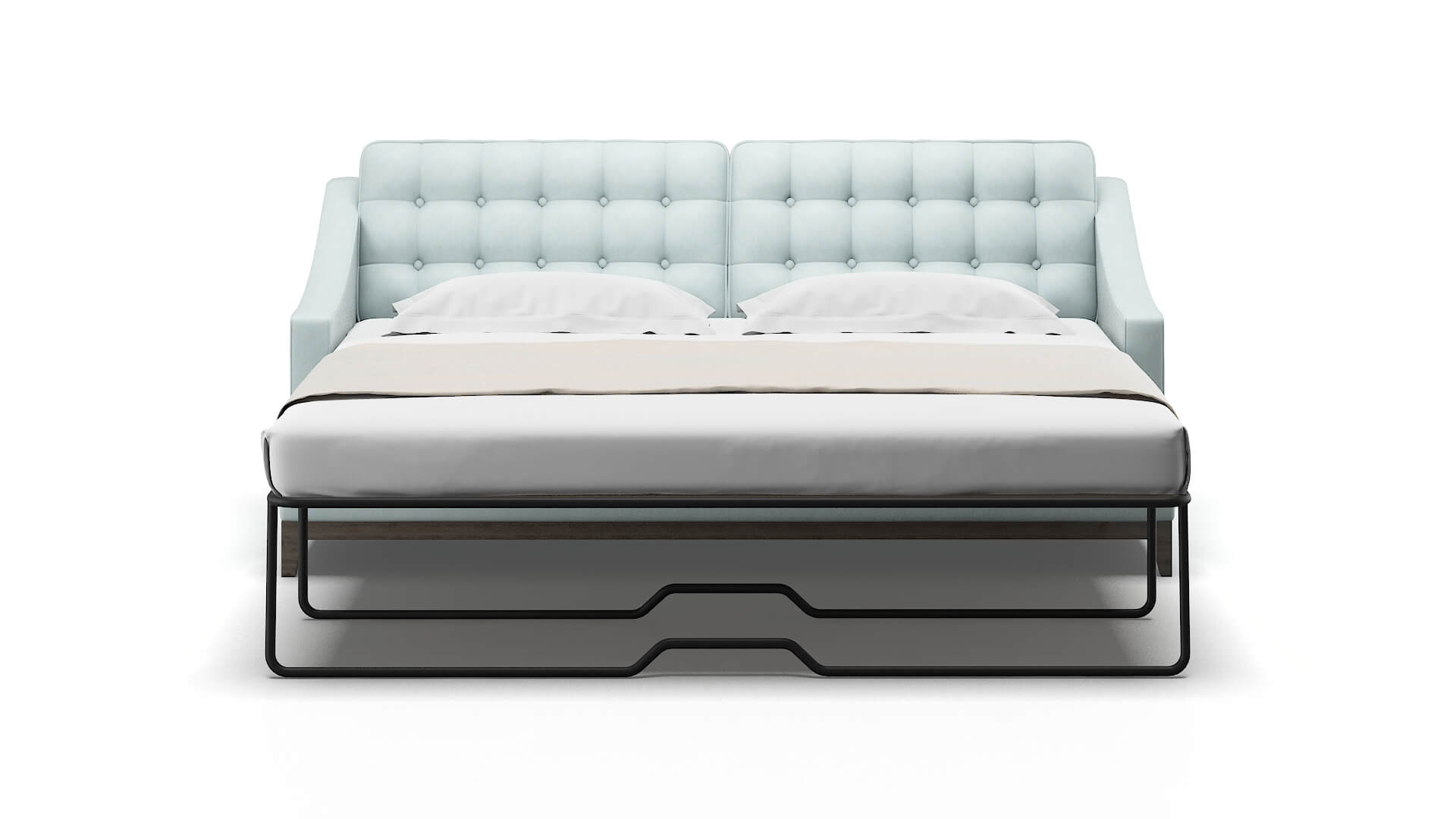 Geneva Hepburn Peridot Sofa Sleeper Espresso legs 1