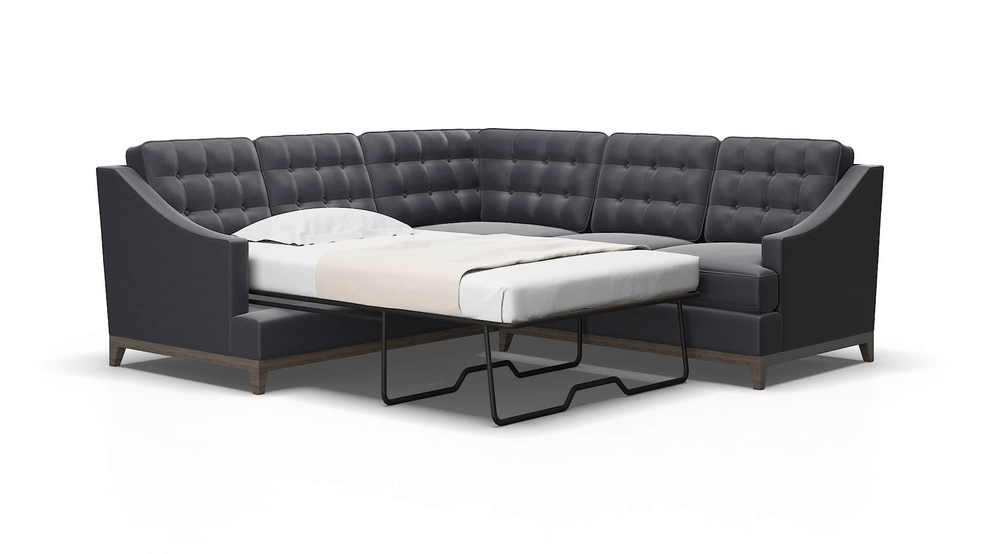 Geneva Hepburn_hrp Deep_sea Sectional Sleeper Espresso legs 2