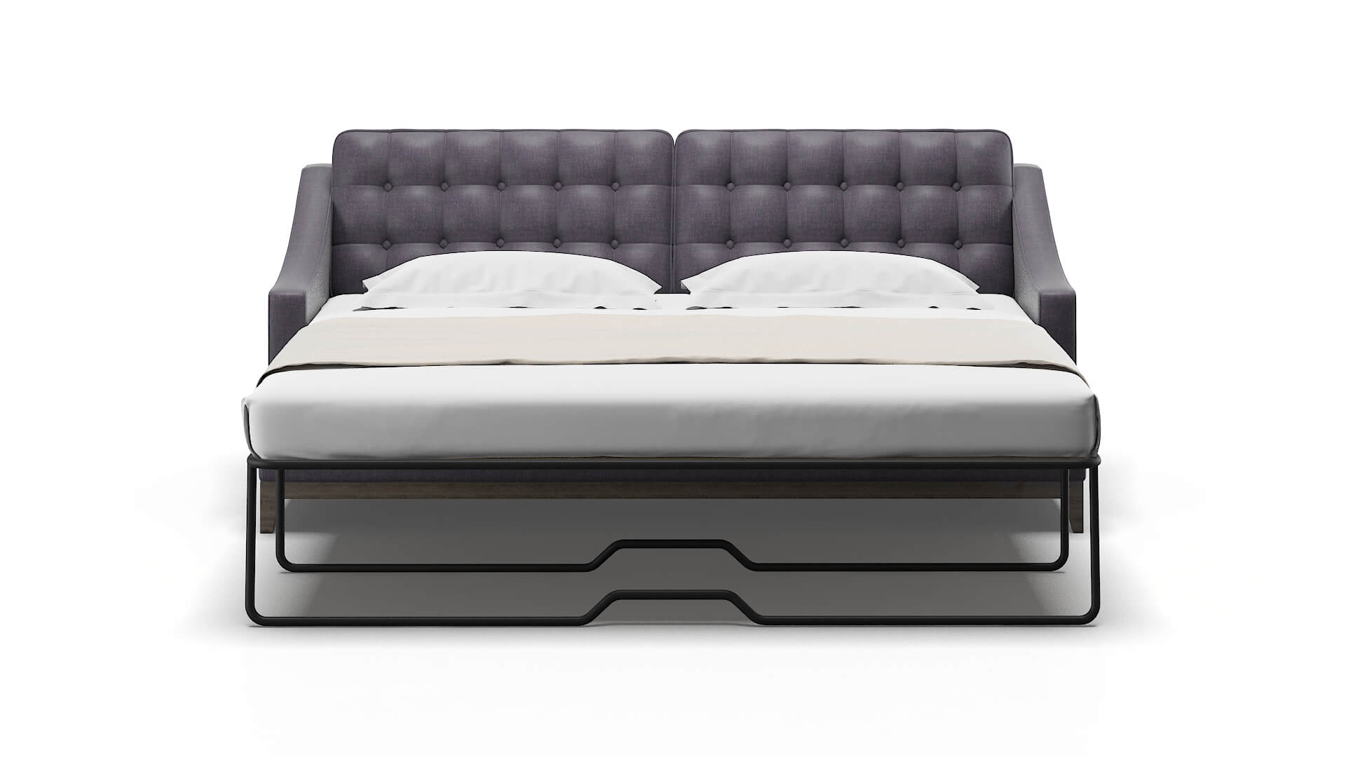 Geneva Keylargo Grape Sofa Sleeper Espresso legs 1