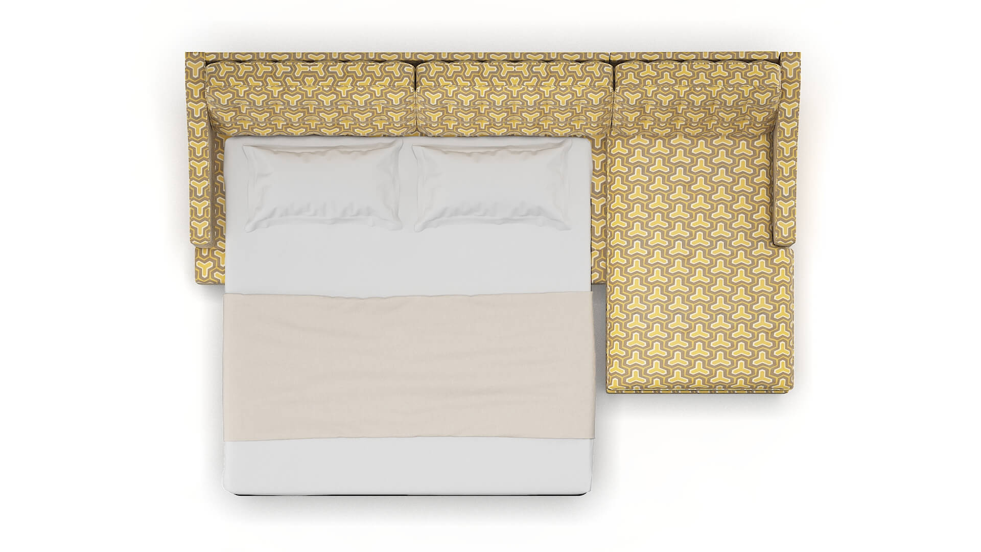 Geneva Merci Dijon Panel Sleeper Espresso legs 3