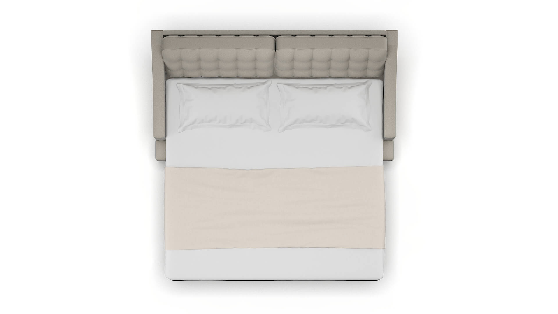 Geneva Oscar Silver Sofa Sleeper Espresso legs 3