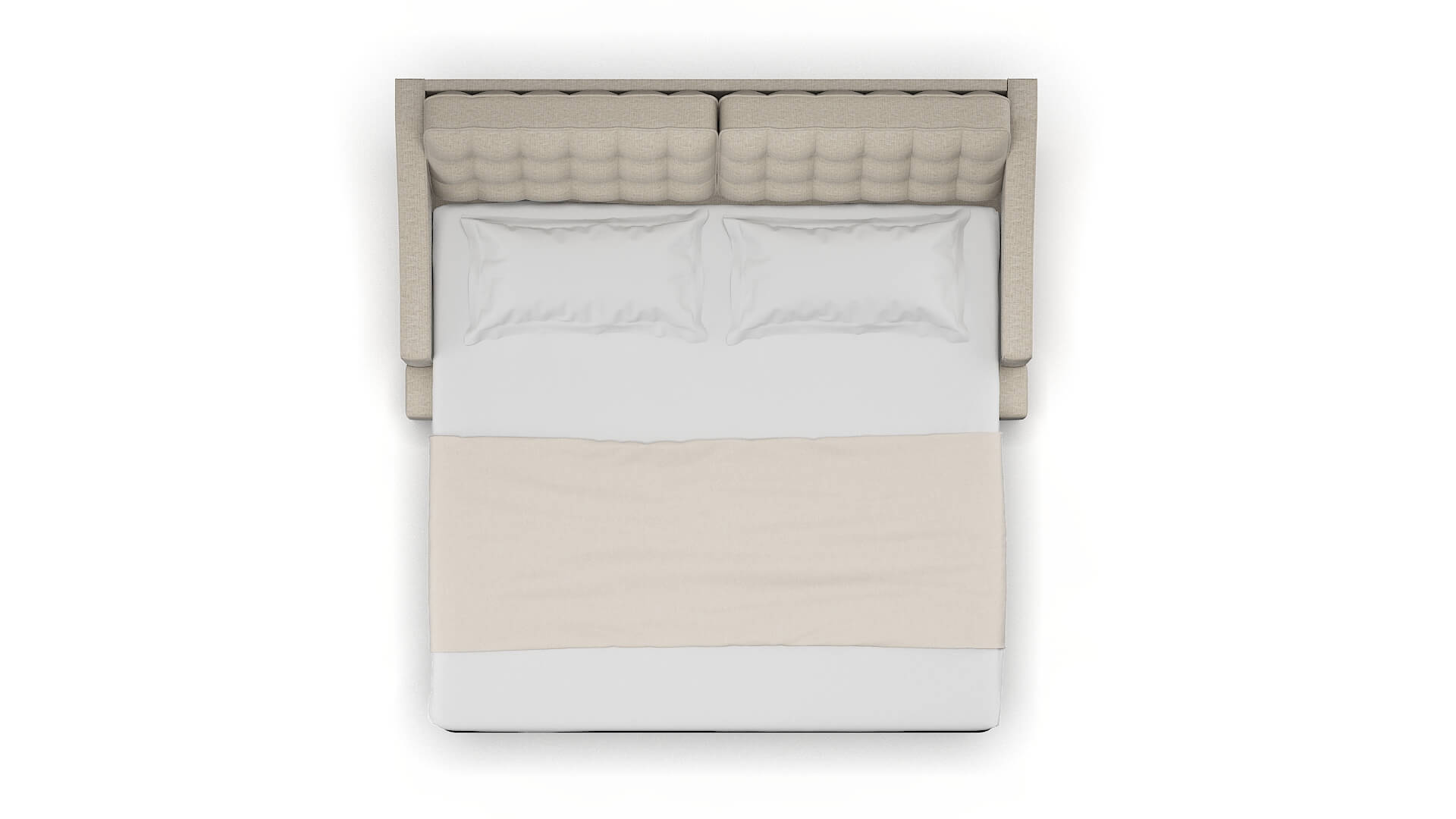 Geneva Parker Wheat Sofa Sleeper Espresso legs 3