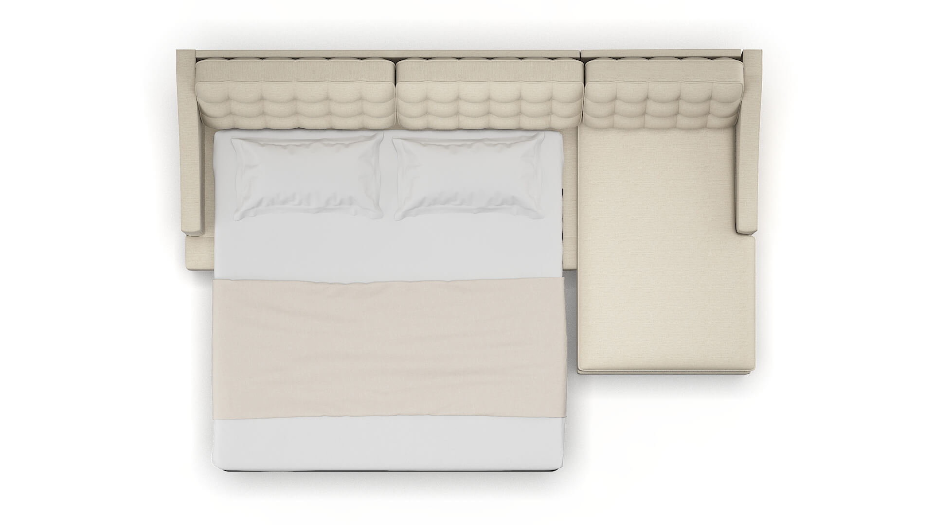 Geneva Phoenix Birch Panel Sleeper Espresso legs 3