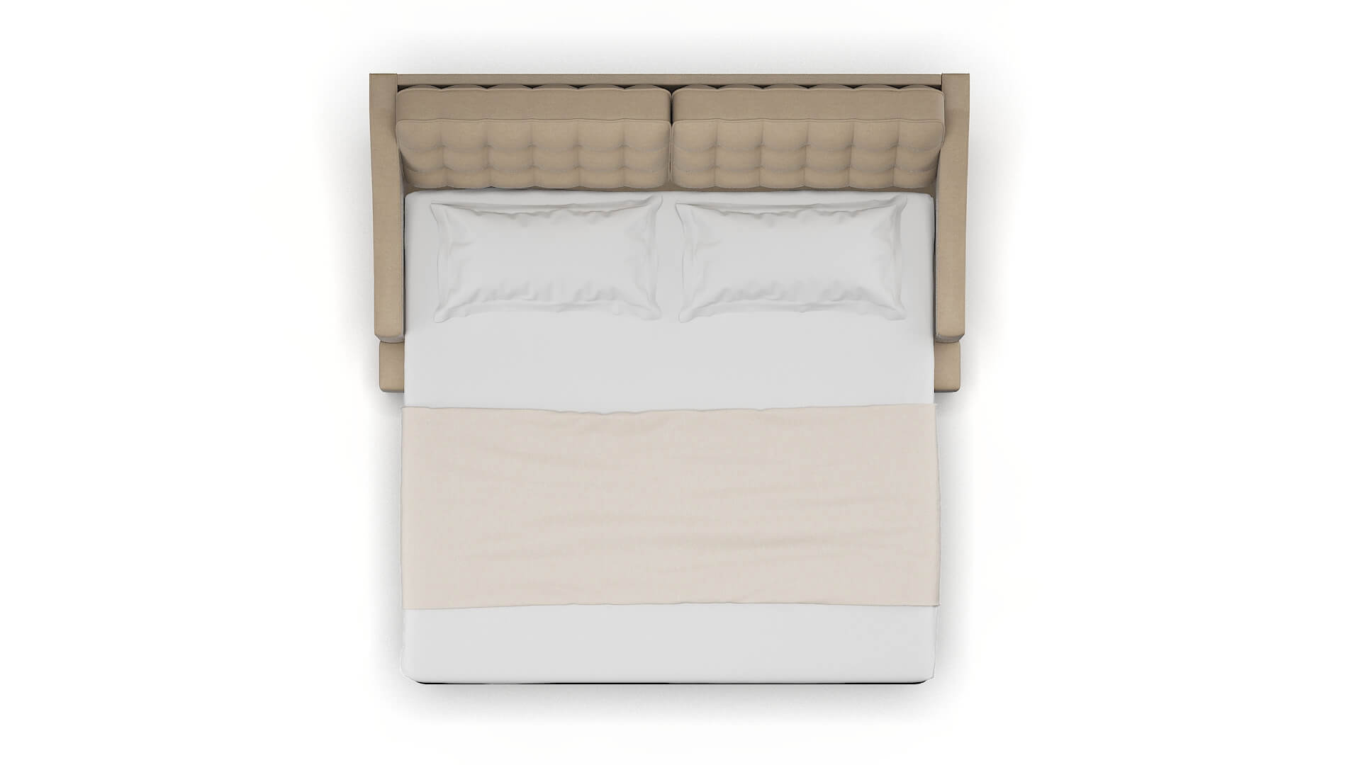 Geneva Rocket Cappuccino Sofa Sleeper Espresso legs 3