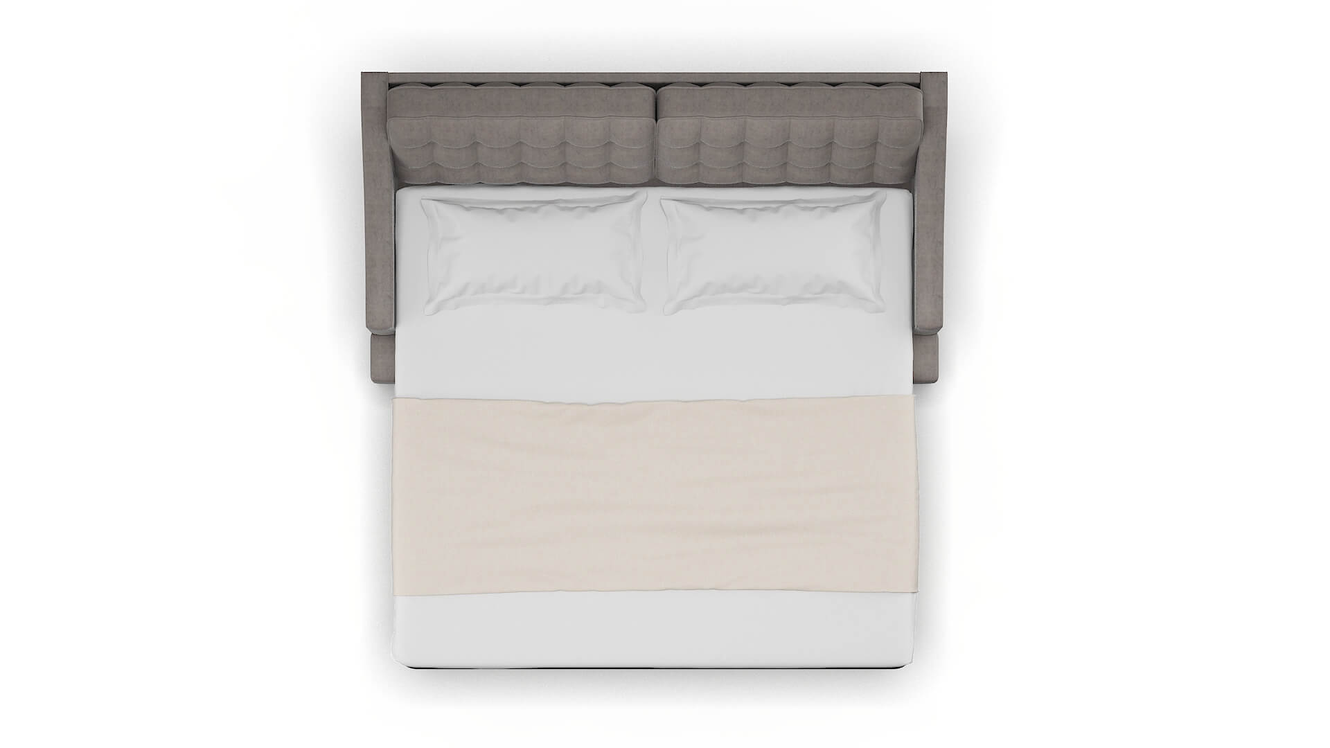 Geneva Suave Slate Sofa Sleeper Espresso legs 3