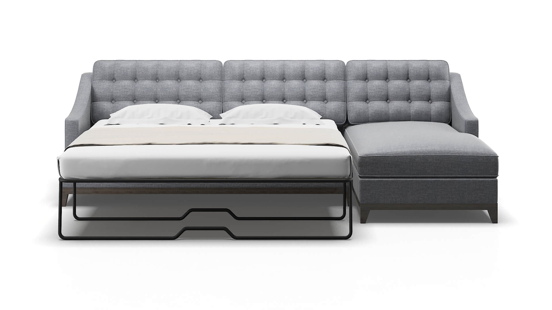 Geneva Venus mist Panel sleeper Espresso Legs  2