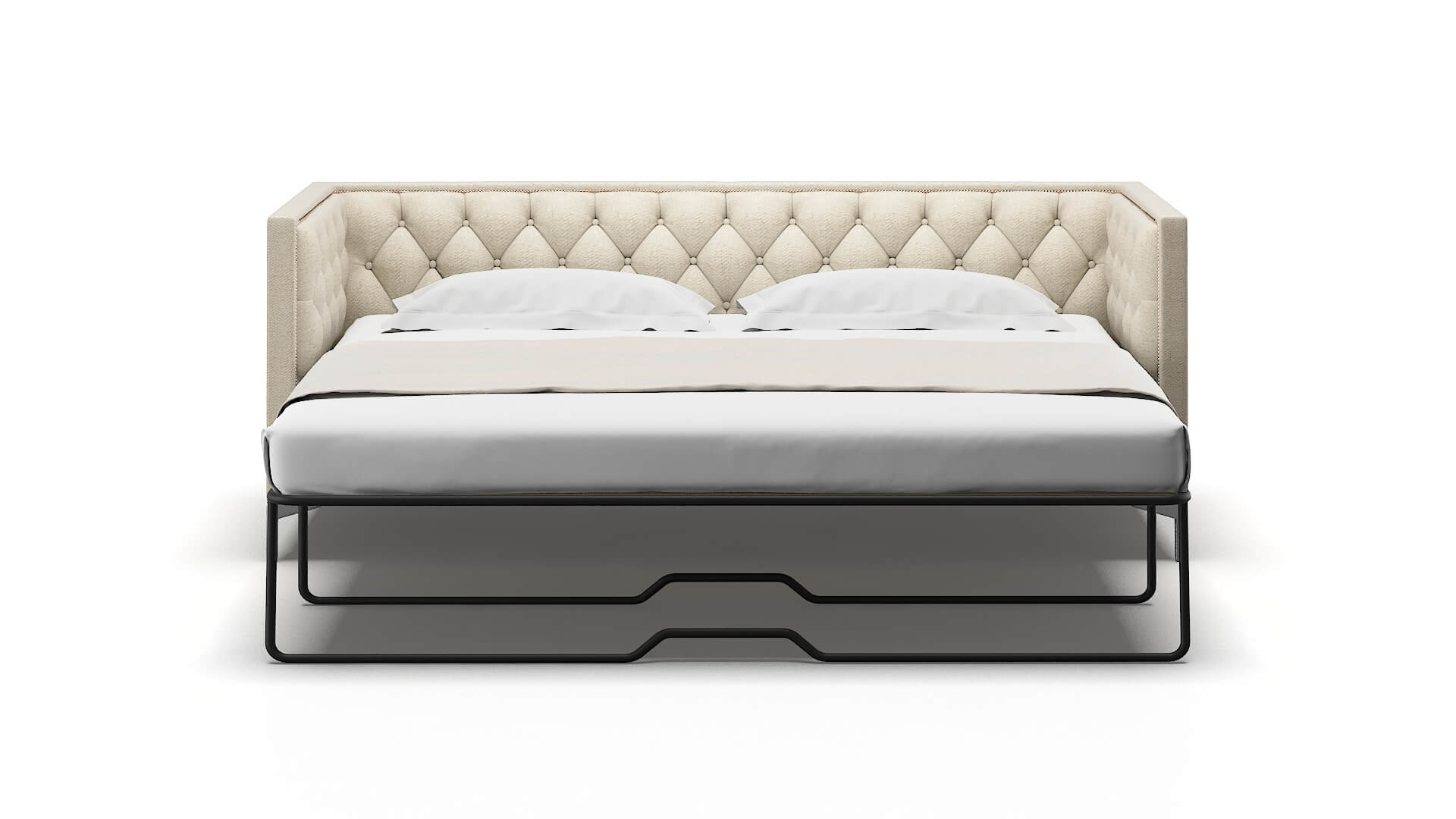 Gosford Catalina Wheat Sofa Sleeper Espresso legs 1