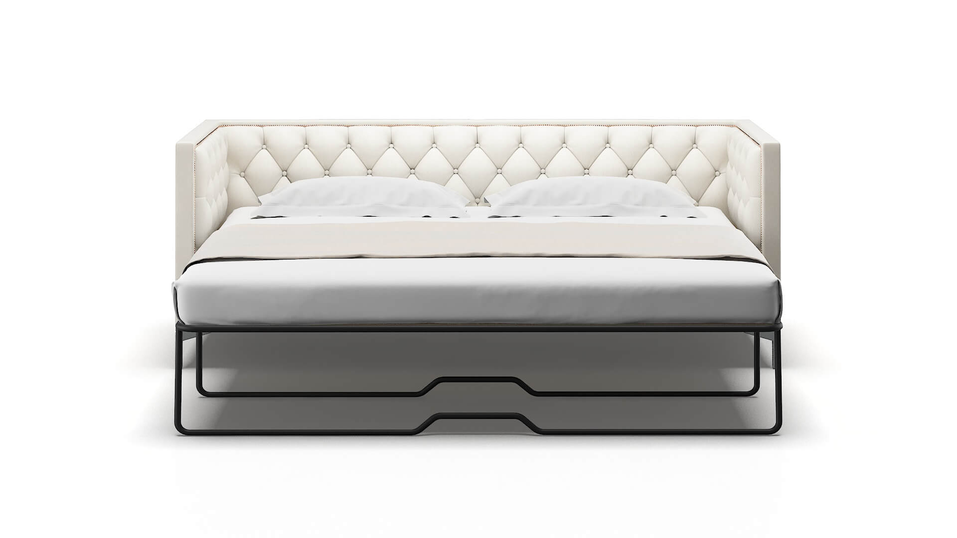 Gosford Chance Bone Sofa Sleeper Espresso legs 1