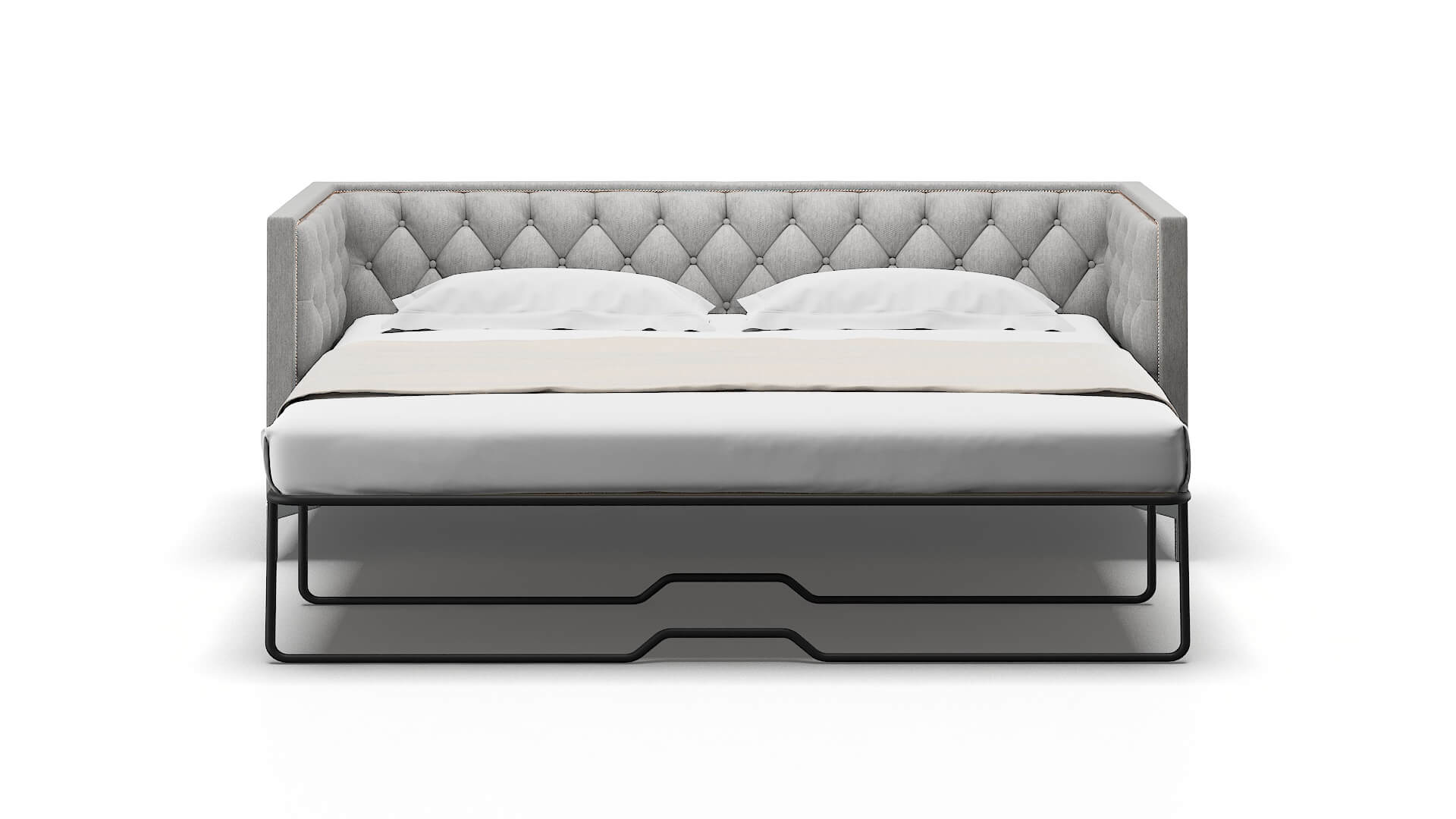 Gosford Cosmo Steel Sofa Sleeper Espresso legs 1
