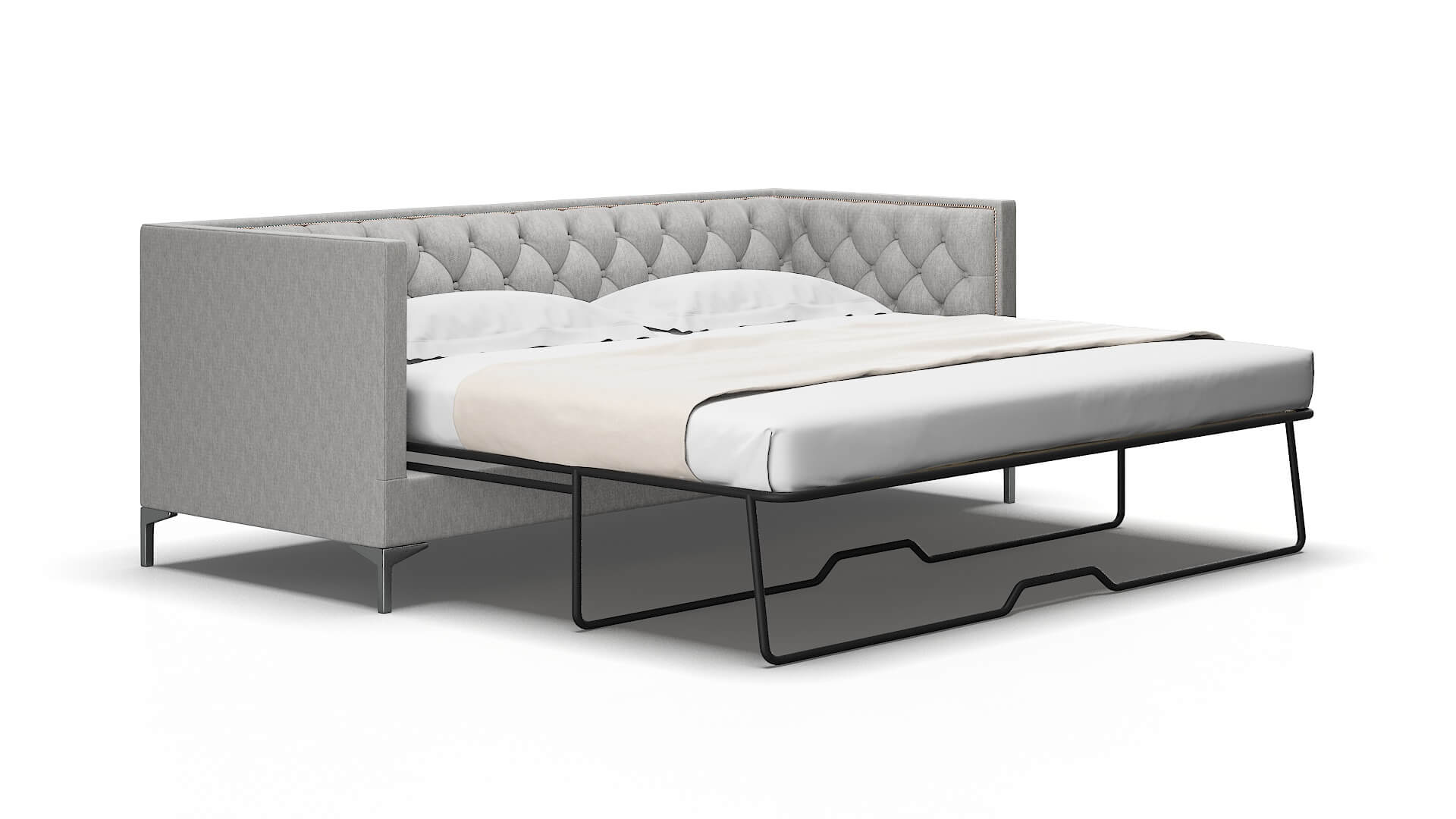 Gosford Cosmo Steel Sofa Sleeper Espresso legs 2
