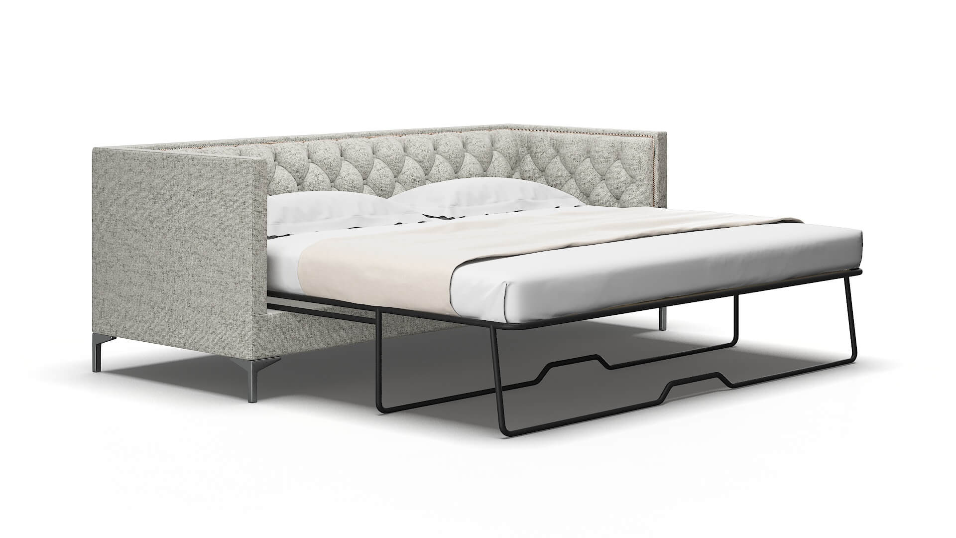 Gosford Derby Ash Sofa Sleeper Espresso legs 2