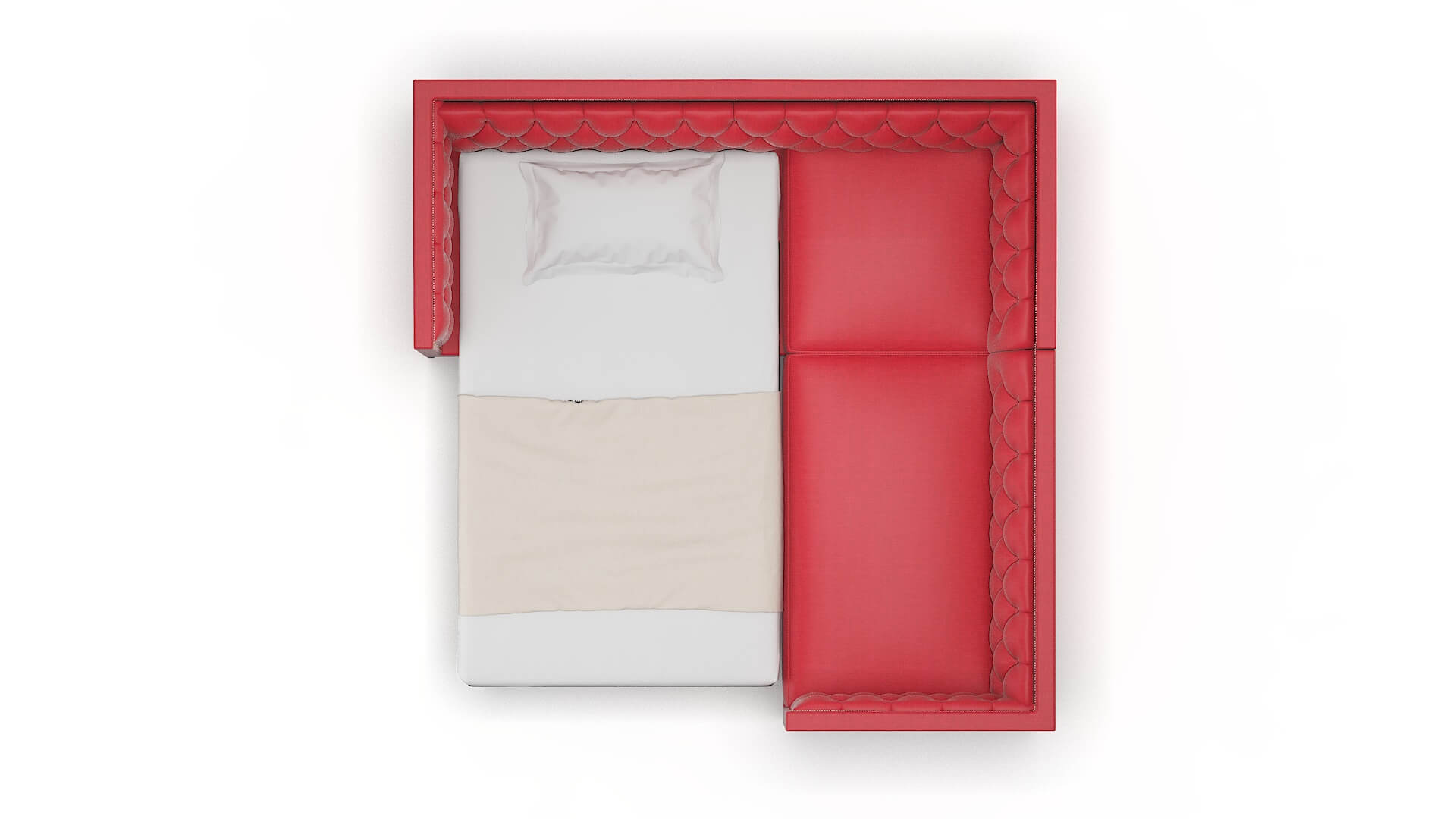 Gosford Hepburn_hrp Pottery Sectional Sleeper Espresso legs 3