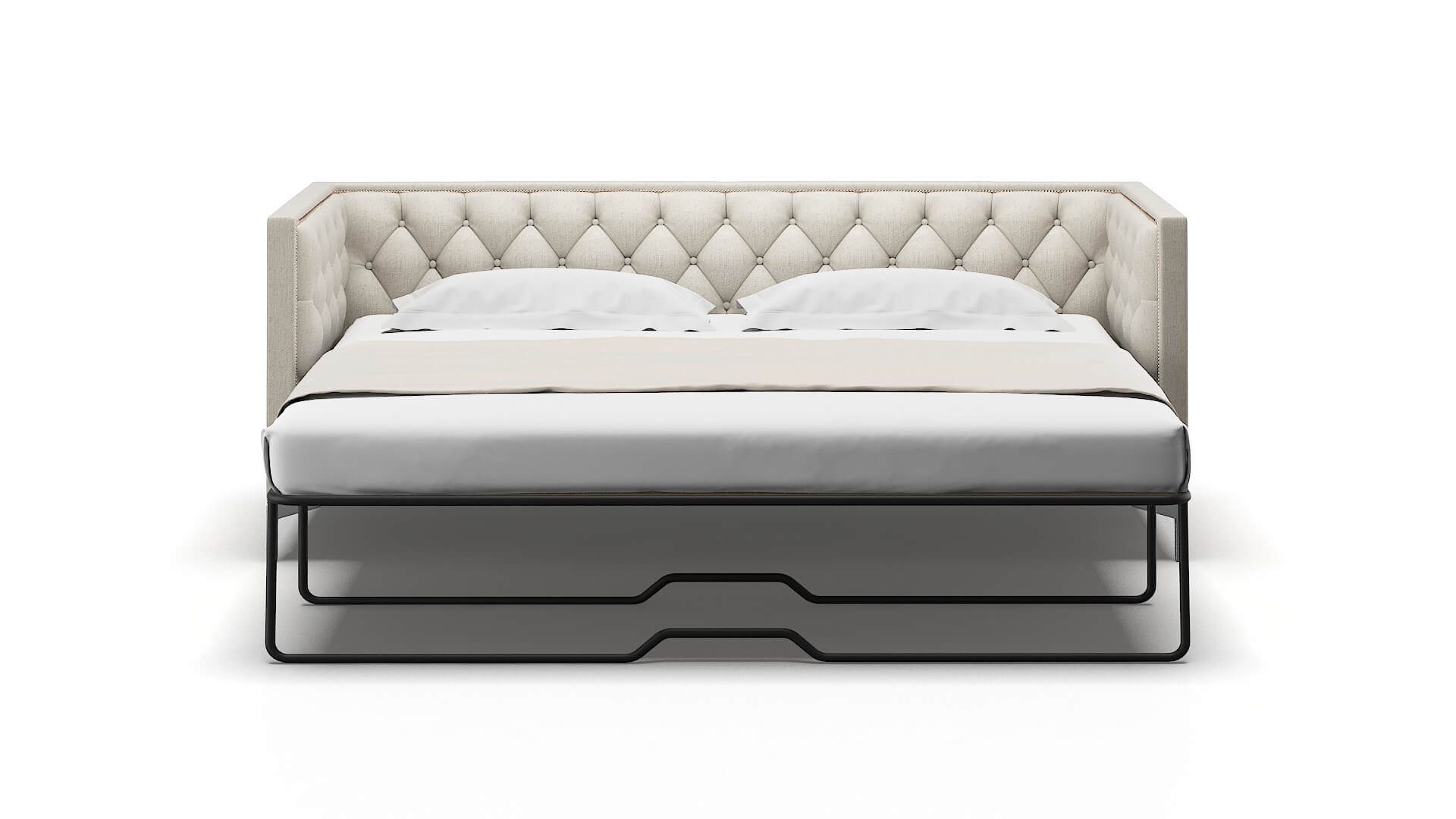 Gosford Insight Dove Sofa Sleeper Espresso legs 1
