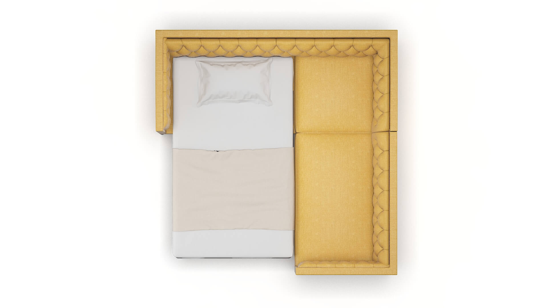 Gosford Jade 400 Sectional Sleeper Espresso legs 3